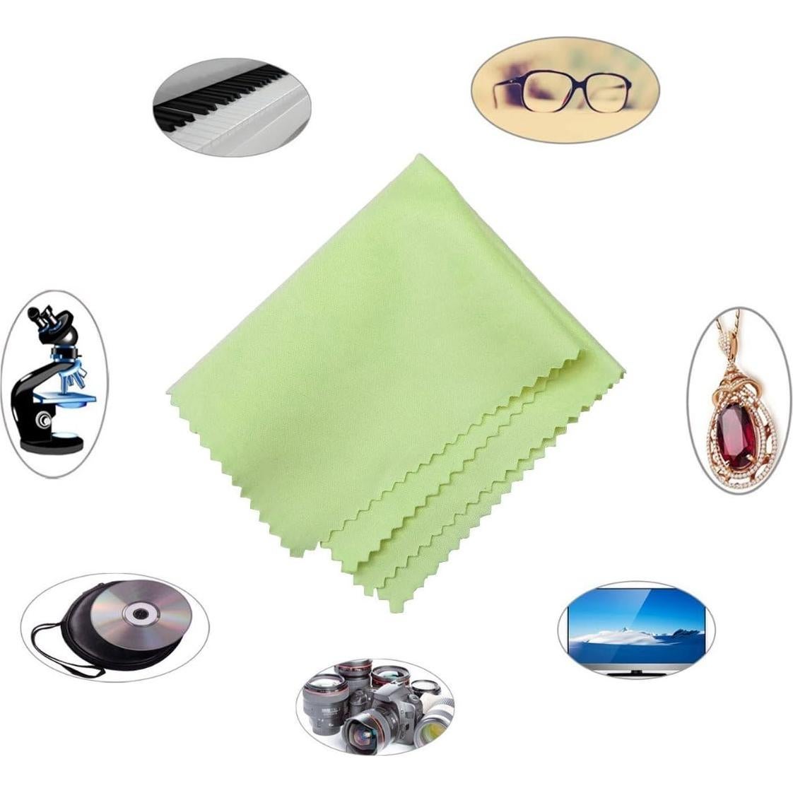 Paños de limpieza de microfibra HTTX 4 unidades 15x18 cm