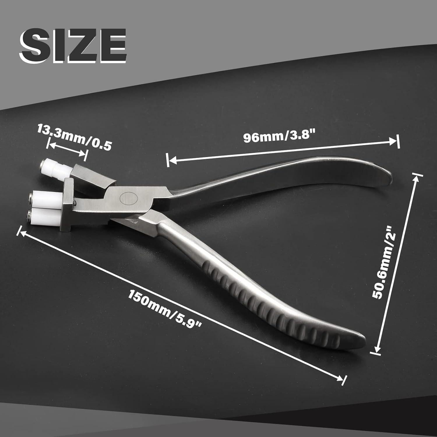 Pinzas de Templo Flexible 15 cm Trident con Destornillador