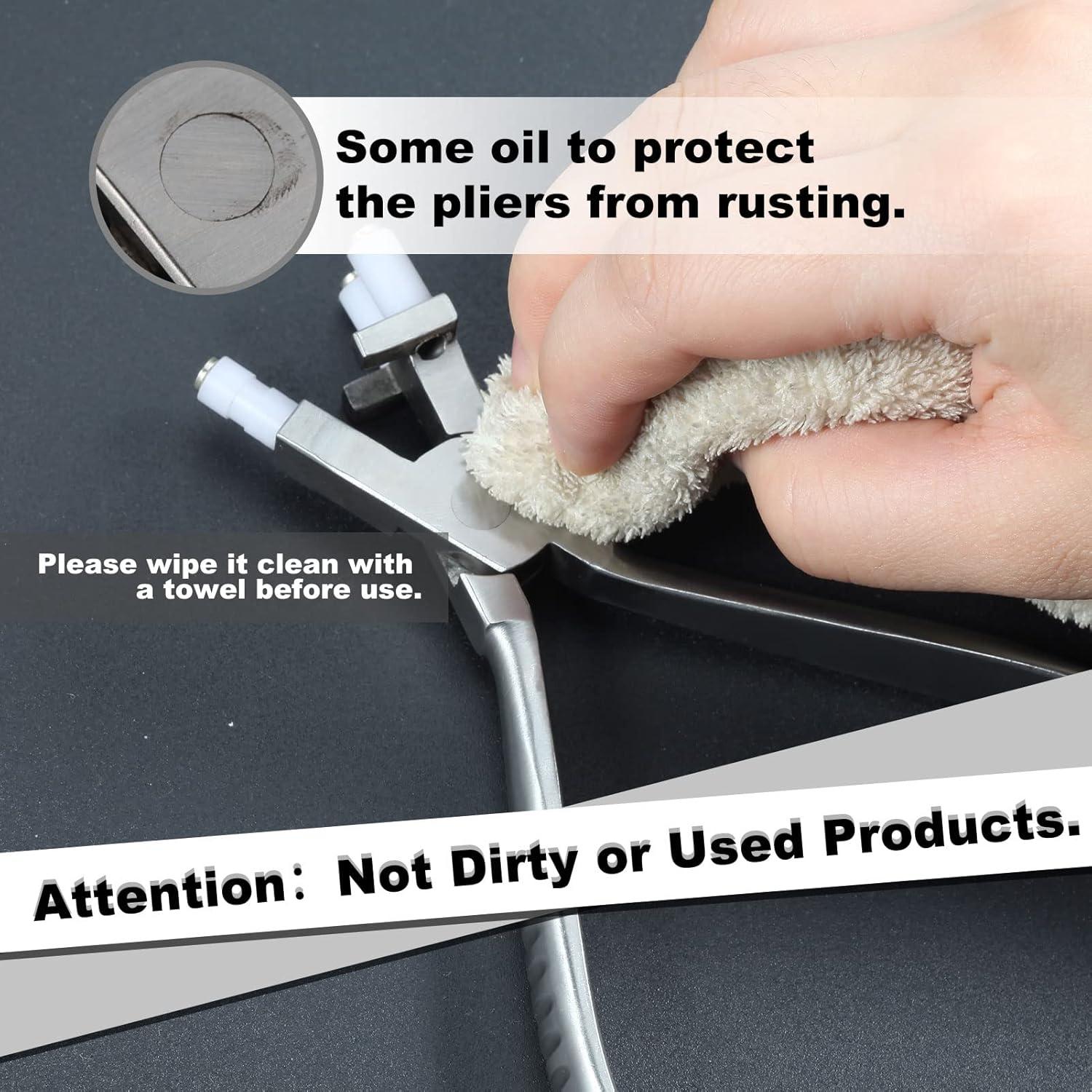 Pinzas de Templo Flexible 15 cm Trident con Destornillador