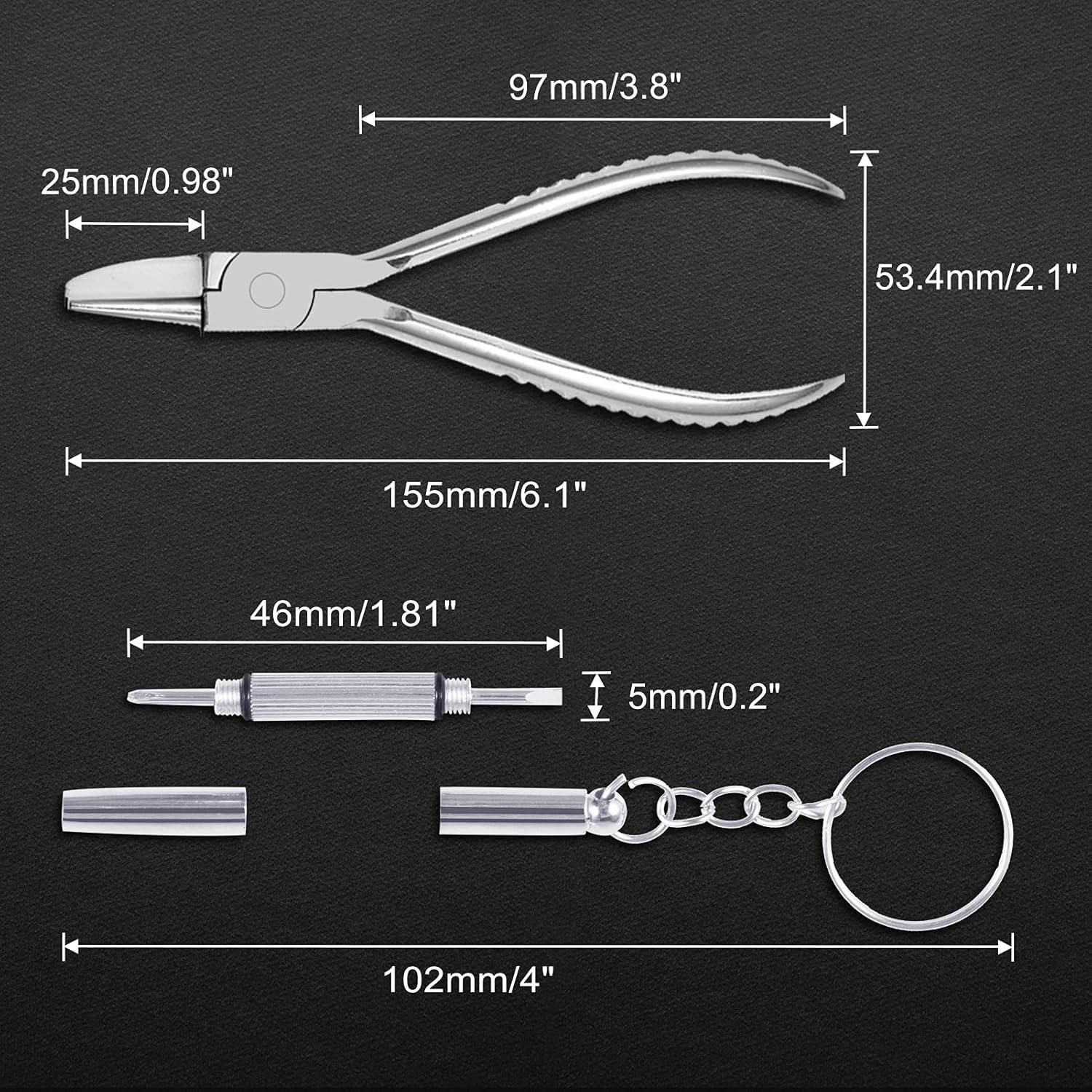 Alicates de Gafas LEONTOOL con Destornillador Mini 15 cm