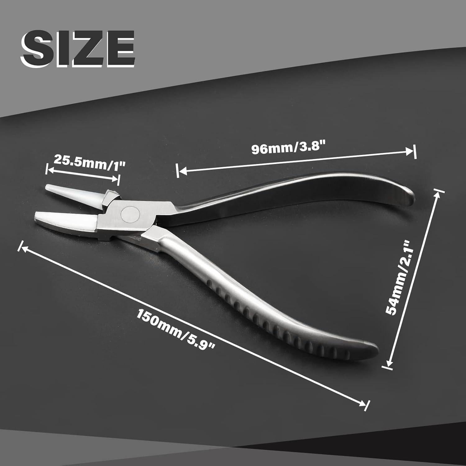 Alicates para Gafas LEONTOOL 15 cm con Destornillador