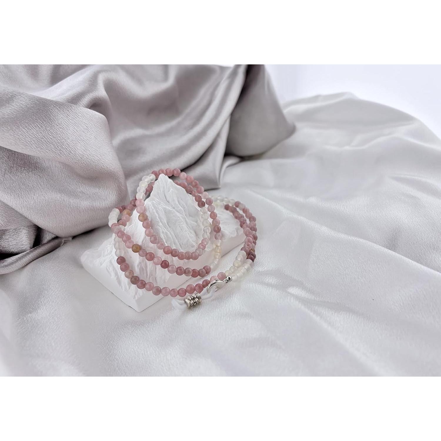 Cadena de Gafas Elegante con Perlas y Cobre 69.85 cm