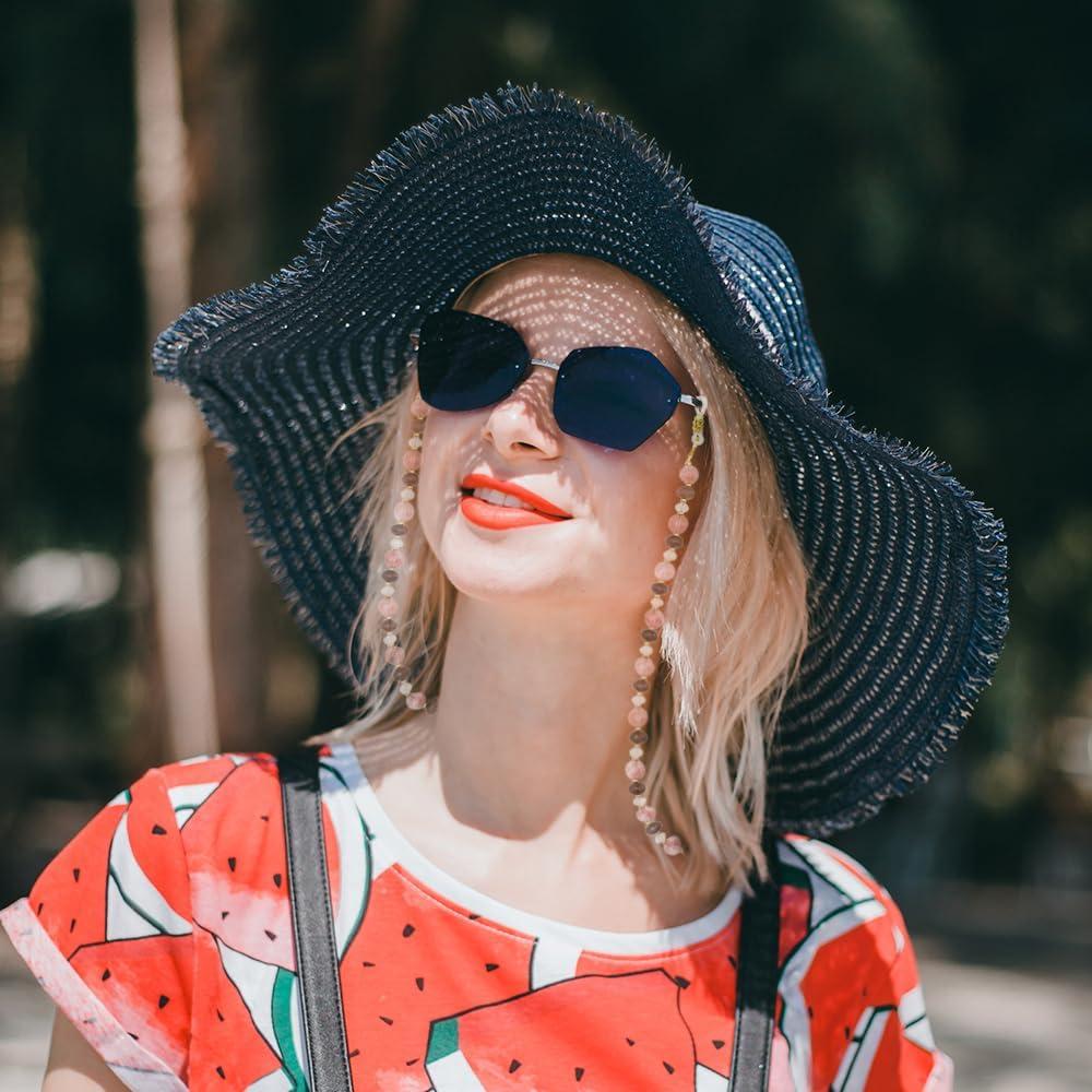 Cadena de Gafas Multicolor con Cuentas y Charm Premium