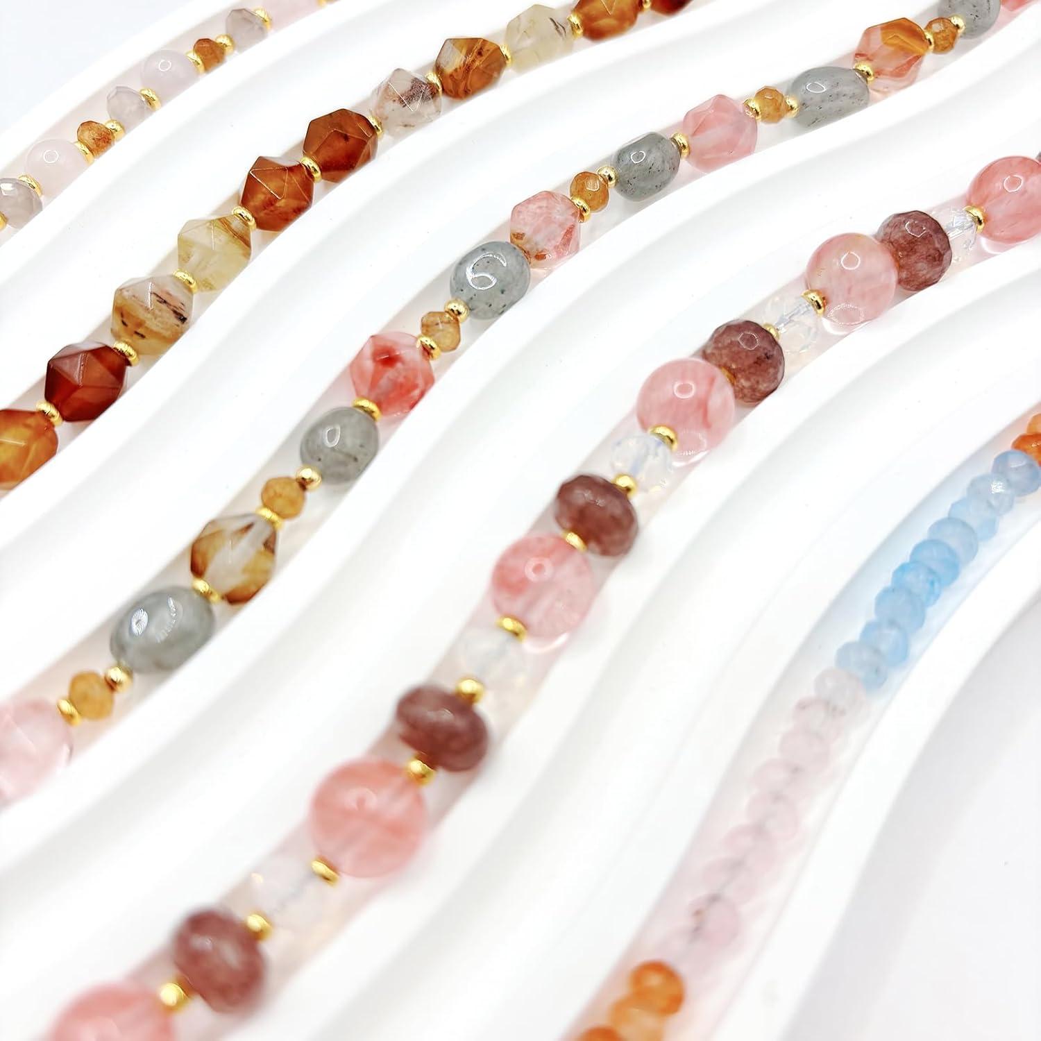 Cadena de Gafas Multicolor con Cuentas y Charm Premium