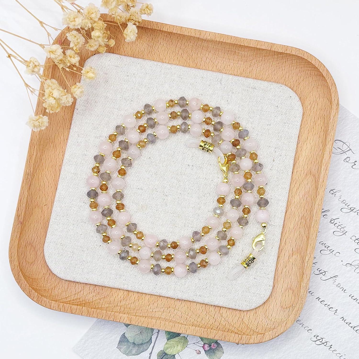 Cadena para Gafas de Sol Multicolor con Cuentas Premium