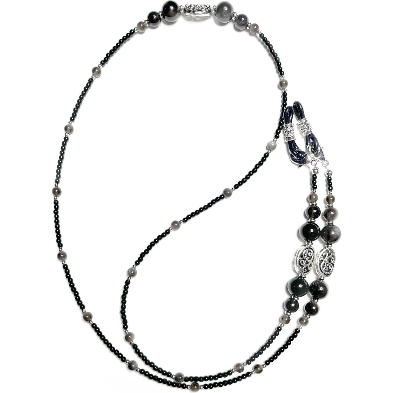 Cadena para Gafas de Sol Obsidiana - Accesorio Elegante