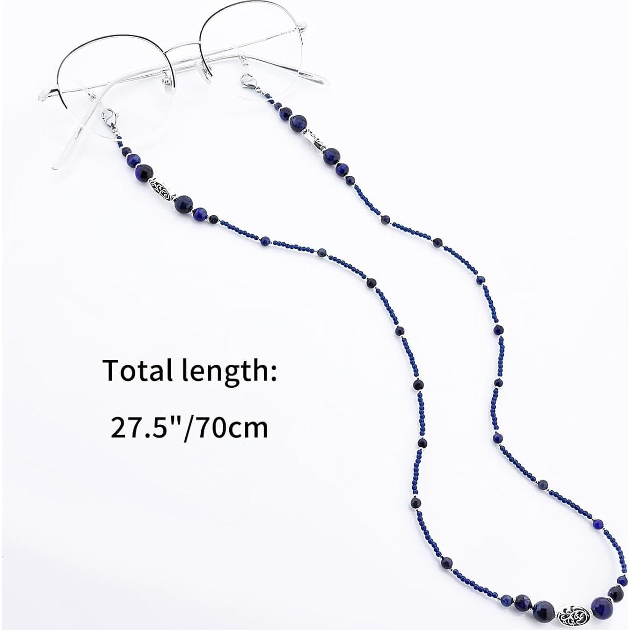 Cadena para Gafas de Cristal y Perlas - Árbol de la Vida