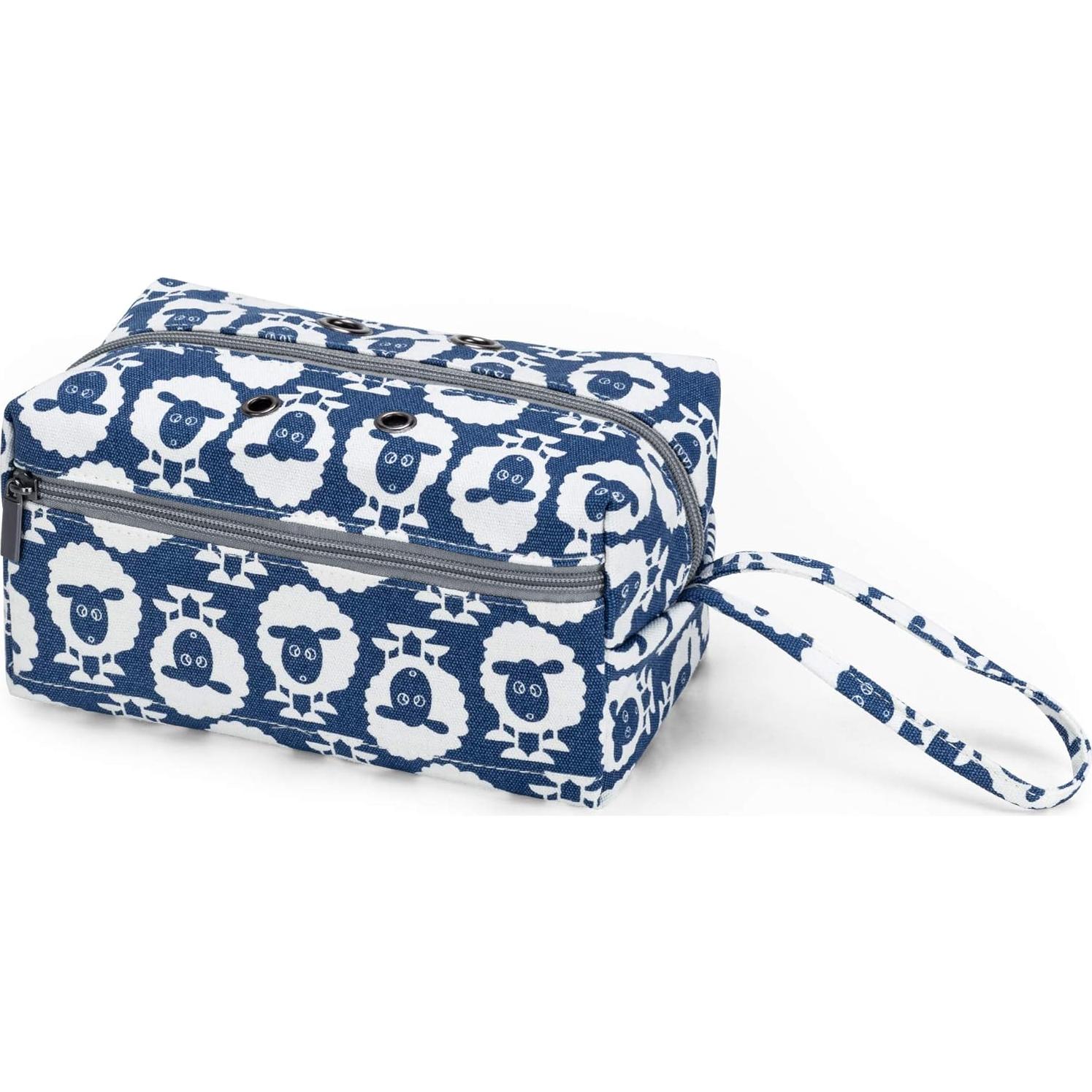 Bolsa de Almacenamiento de Hilo LUXJA Pequeña Oveja 21.6x12.7 cm
