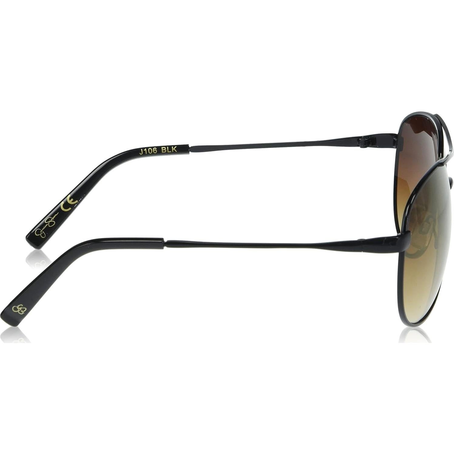 Gafas de sol aviador Jessica Simpson UV400 para mujeres