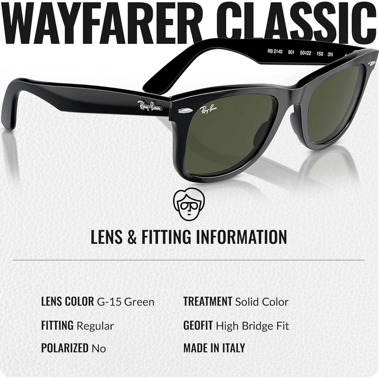 Gafas de sol Ray-Ban RB2140 Wayfarer Classic 54mm UV