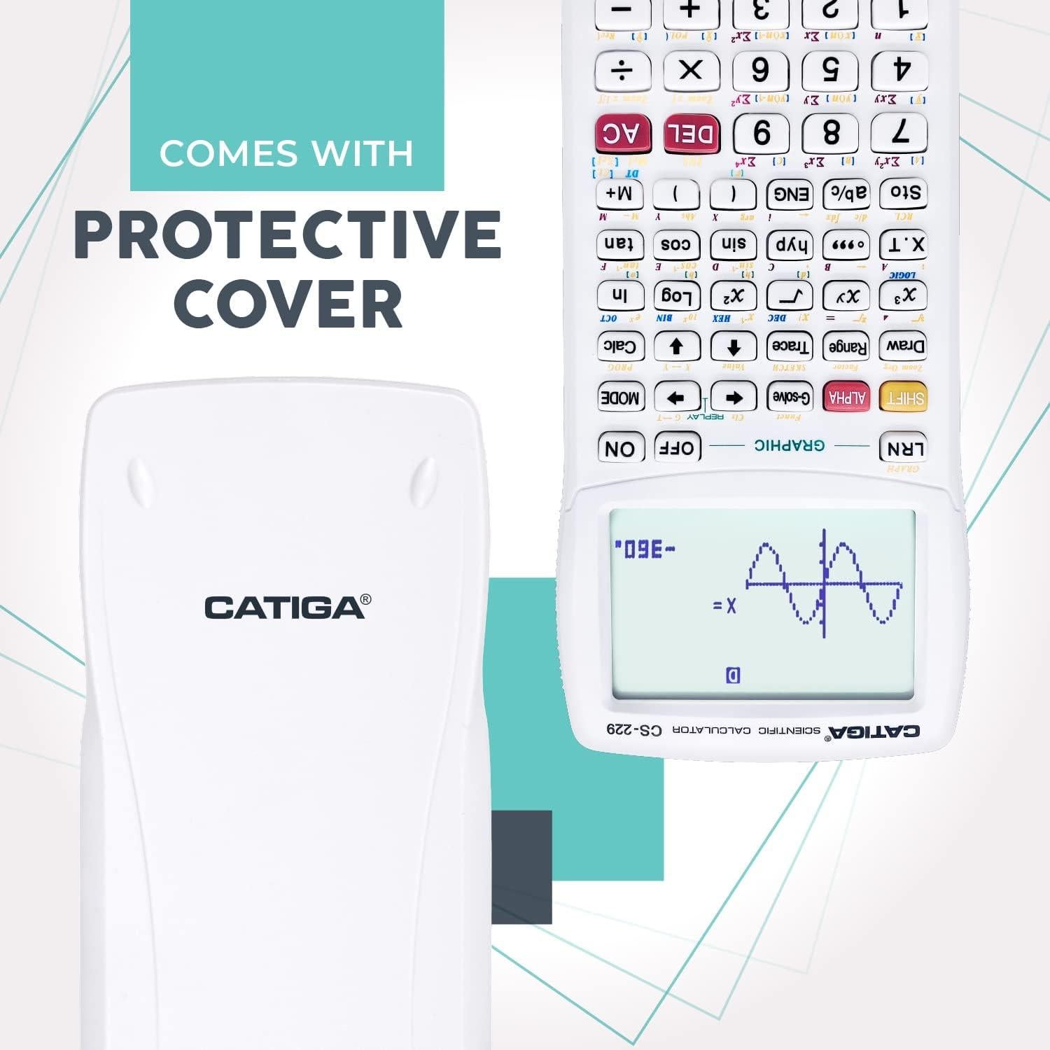 Calculadora Científica CATIGA con Gráficos y 360 Funciones