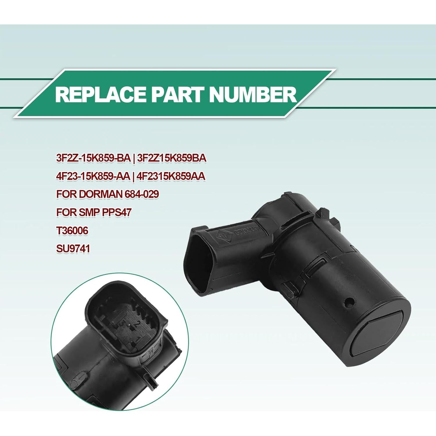 Sensores de Estacionamiento Inverso RBOKO para Ford 4 Piezas
