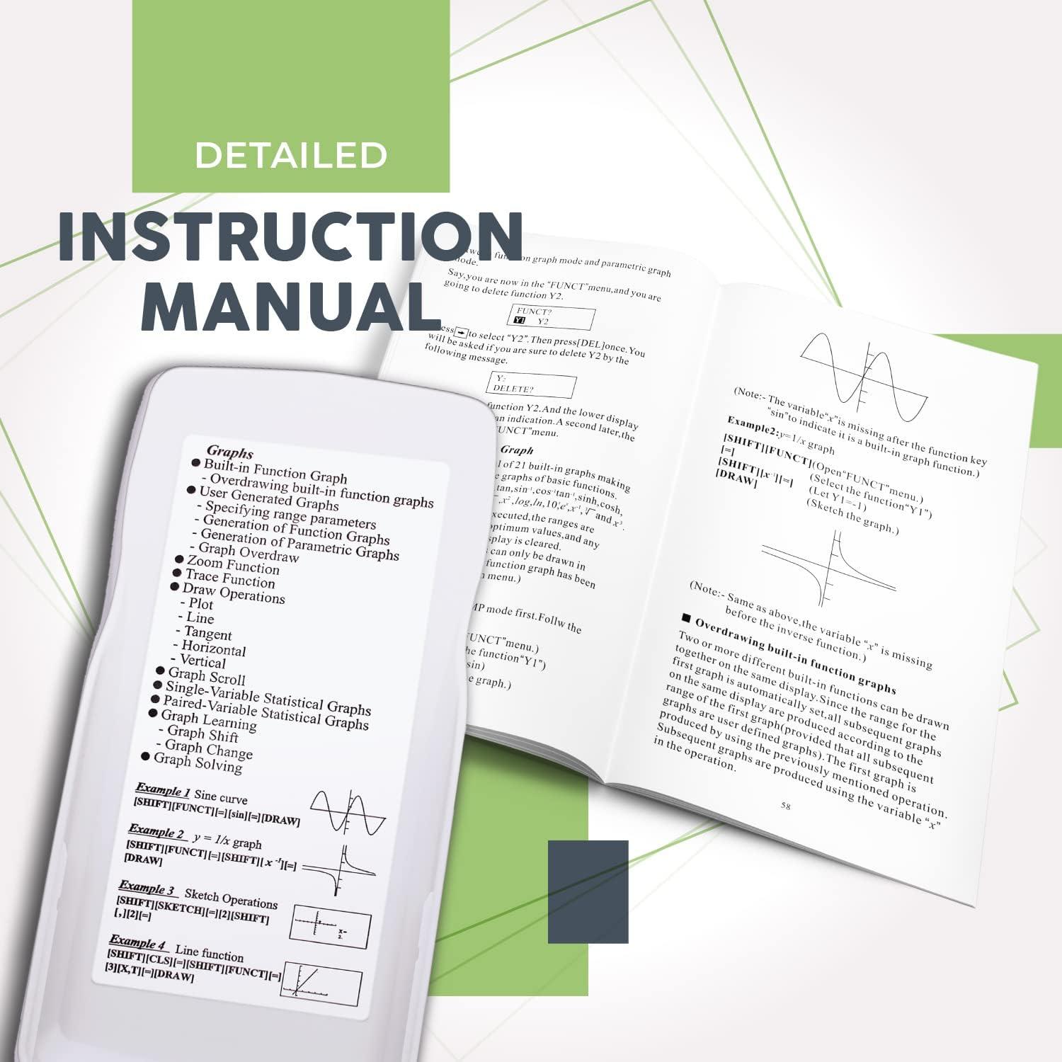 Calculadora Científica Catiga CS229 Gráfica 280 Funciones Azul