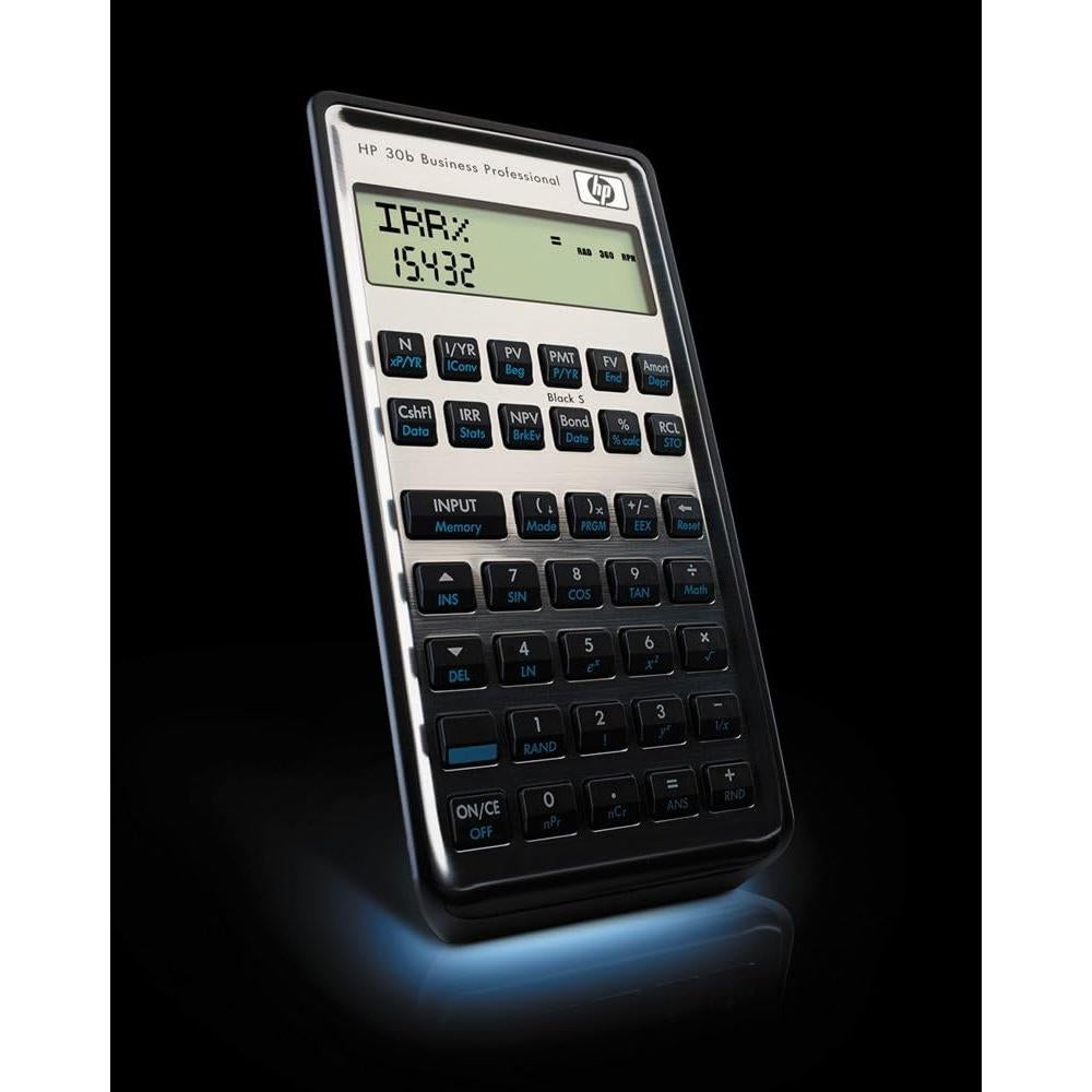Calculadora Profesional HP 30B para Negocios y Finanzas