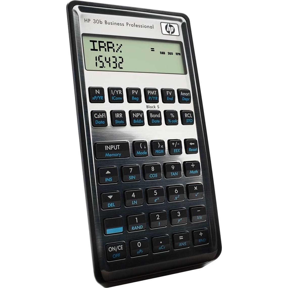 Calculadora Profesional HP 30B para Negocios y Finanzas
