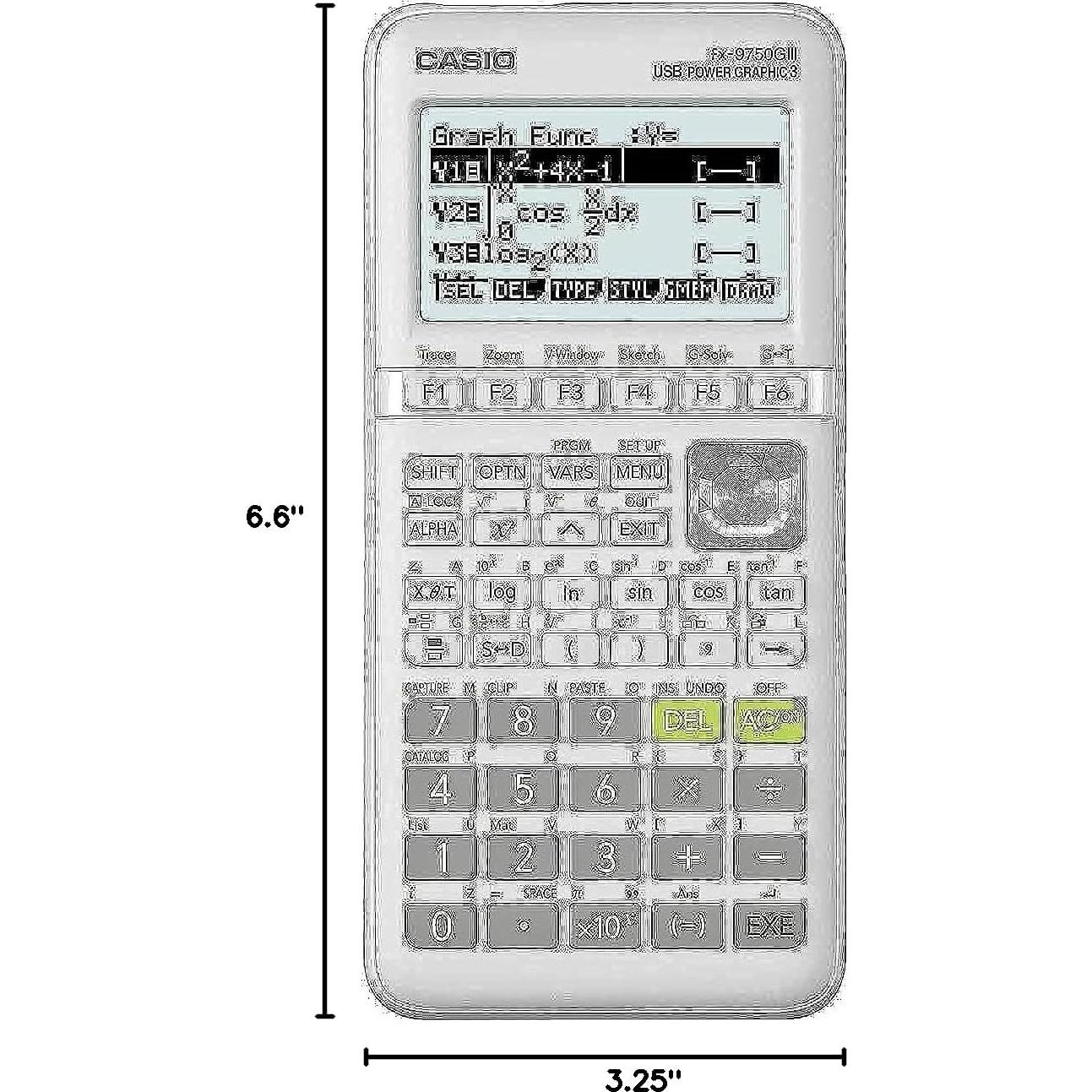 Calculadora Gráfica Casio fx-9750GIII | Pantalla Natural | Programación Python