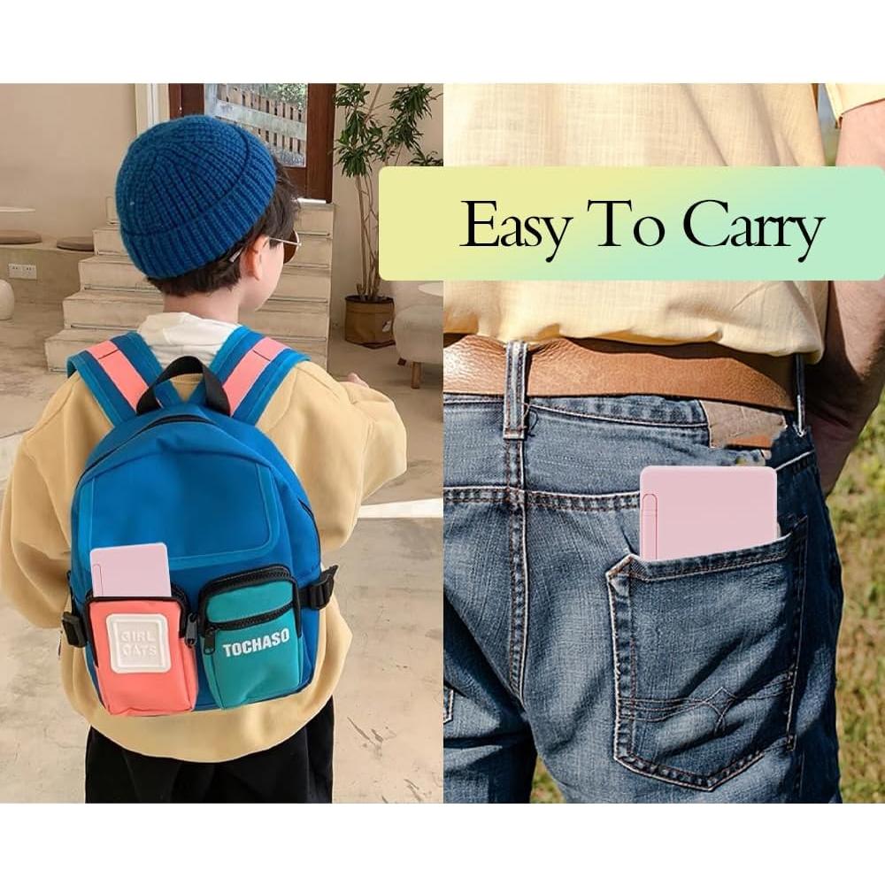 Calculadora de Escritorio iPepul TJSQ Rosa con Bloc de Notas