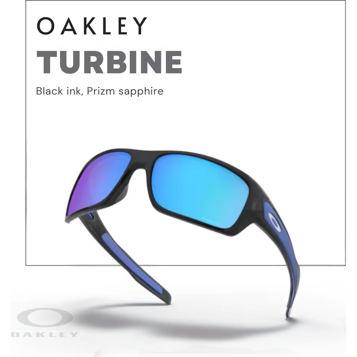 Gafas de sol Oakley Turbine para hombres + correa + kit