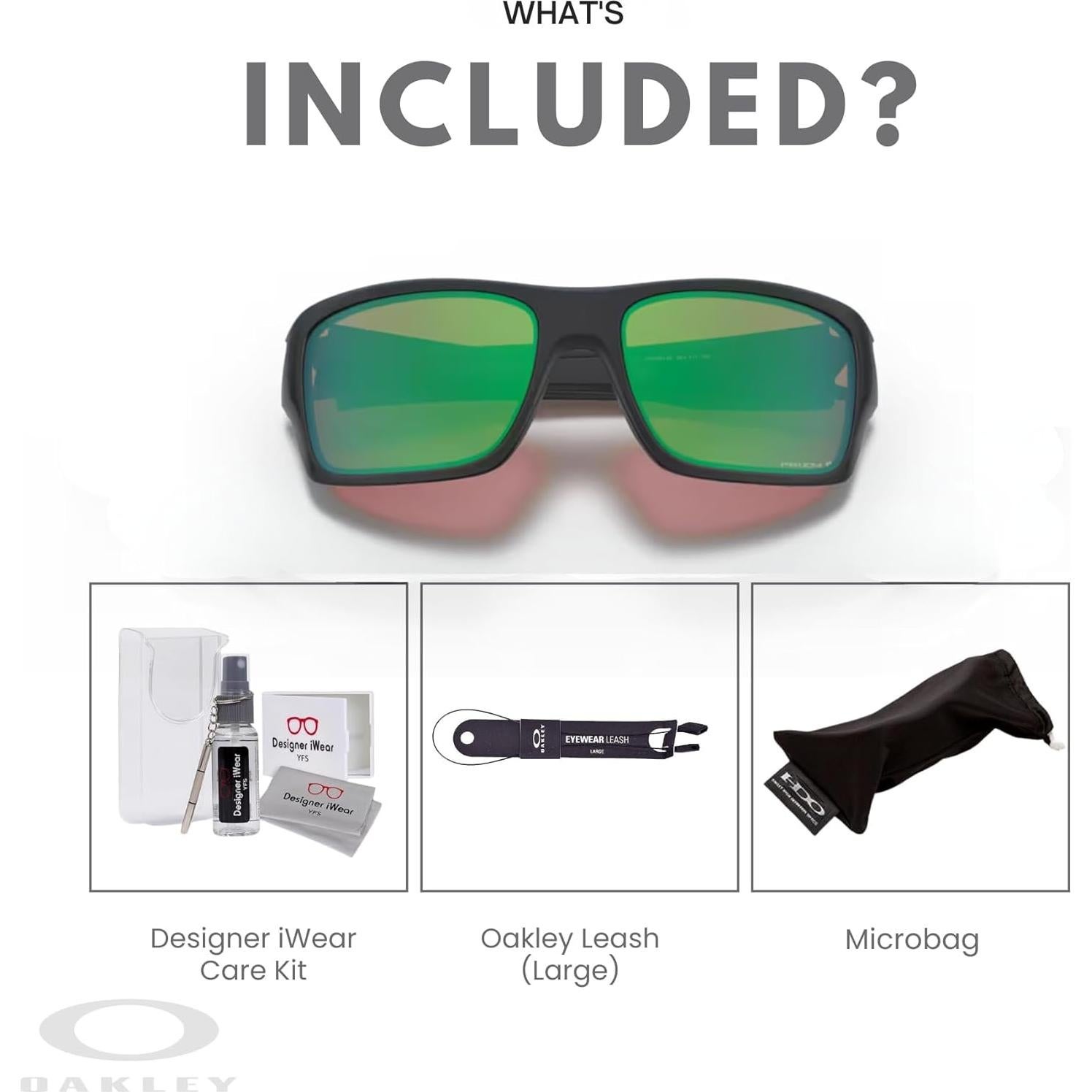 Gafas de sol Oakley Turbine para hombres + Correa + Kit