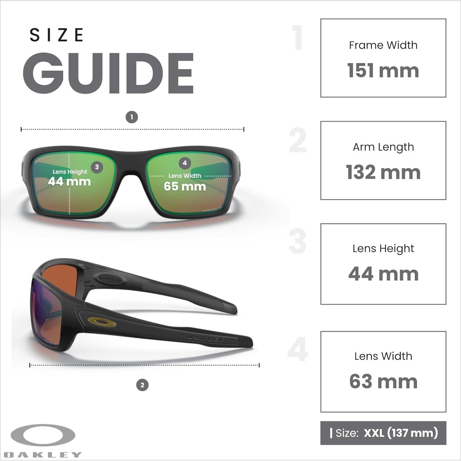 Gafas de sol Oakley Turbine para hombres + Correa + Kit