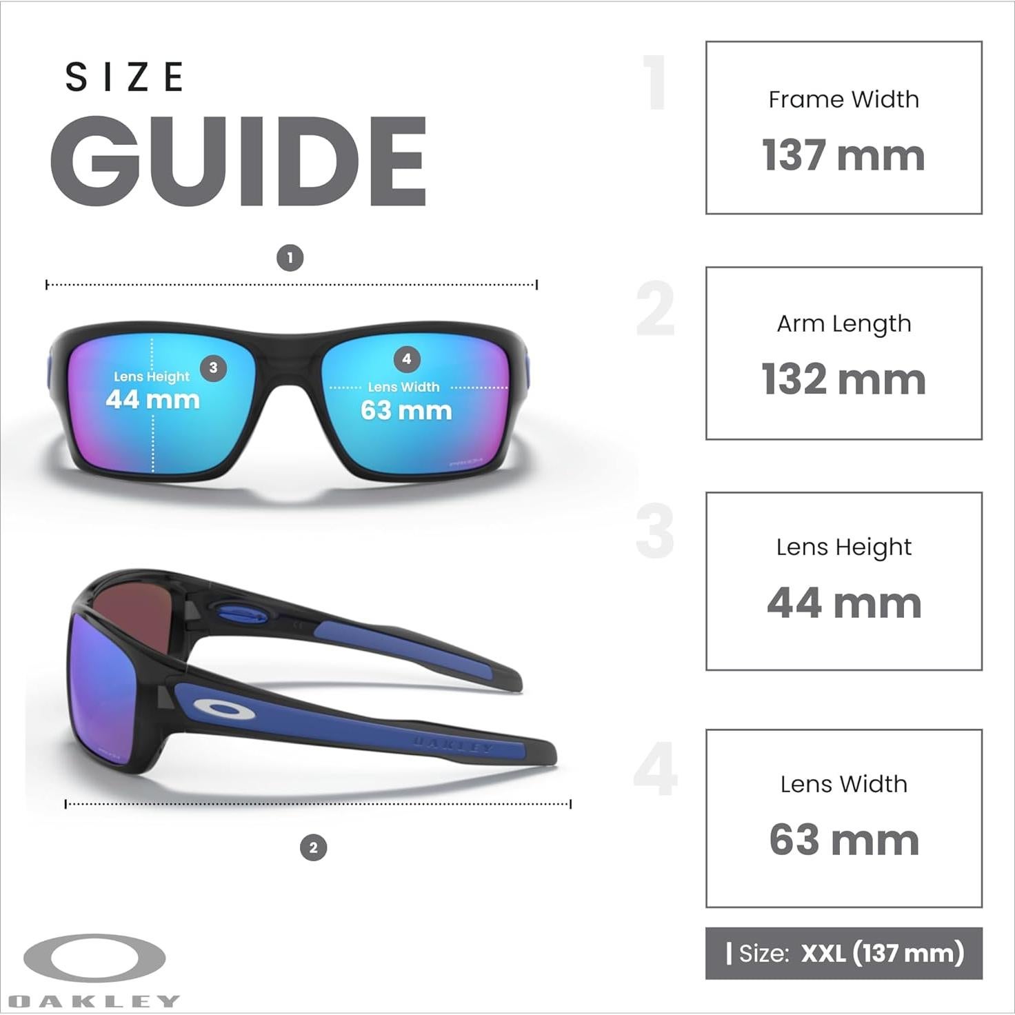 Gafas de sol Oakley Turbine para hombres + correa + kit