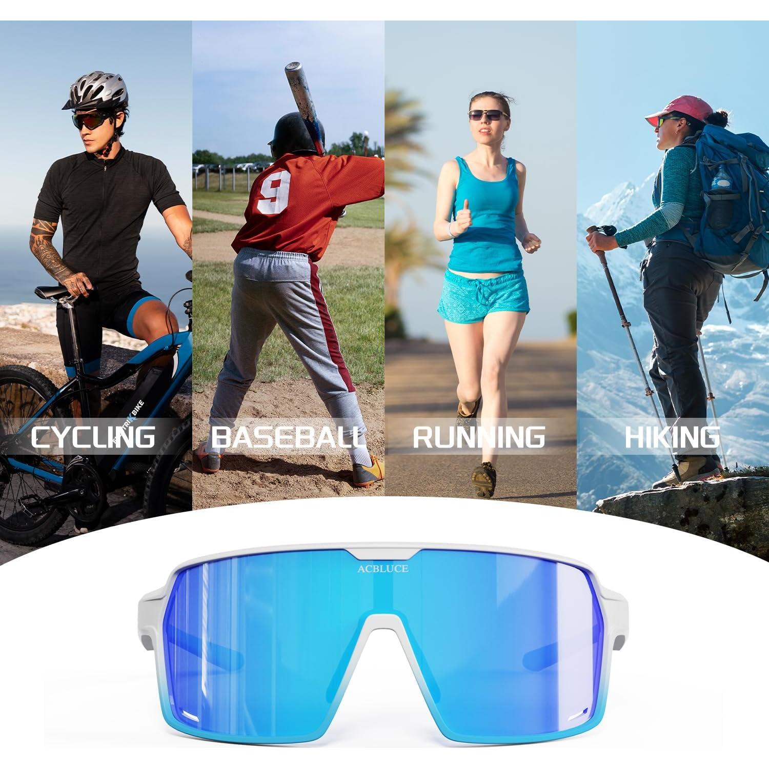 Gafas de Ciclismo ACBLUCE Kc04-09 UV400 Antideslizantes