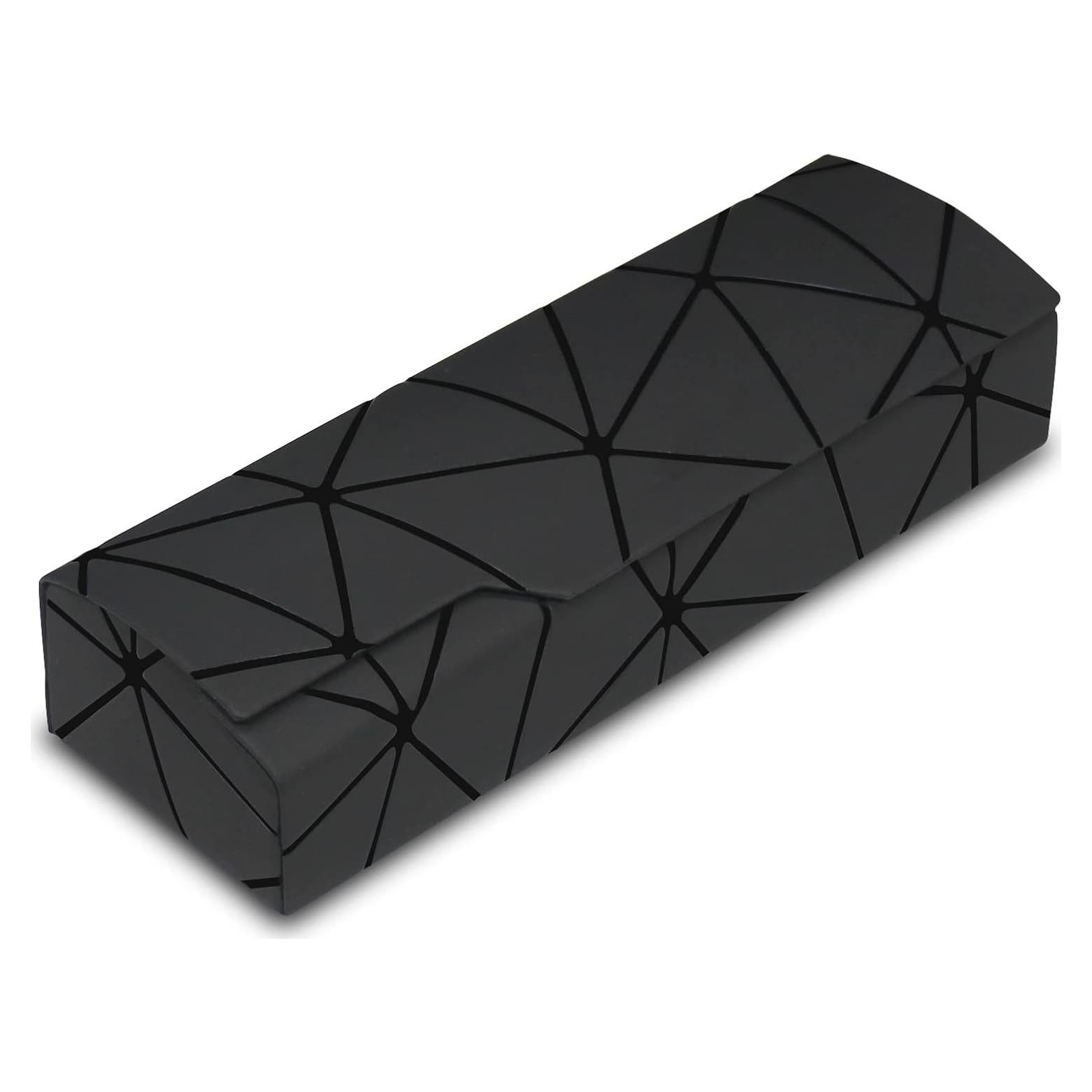 Estuche para Gafas Abwuulq Negro 16x5x3.5cm Unisex