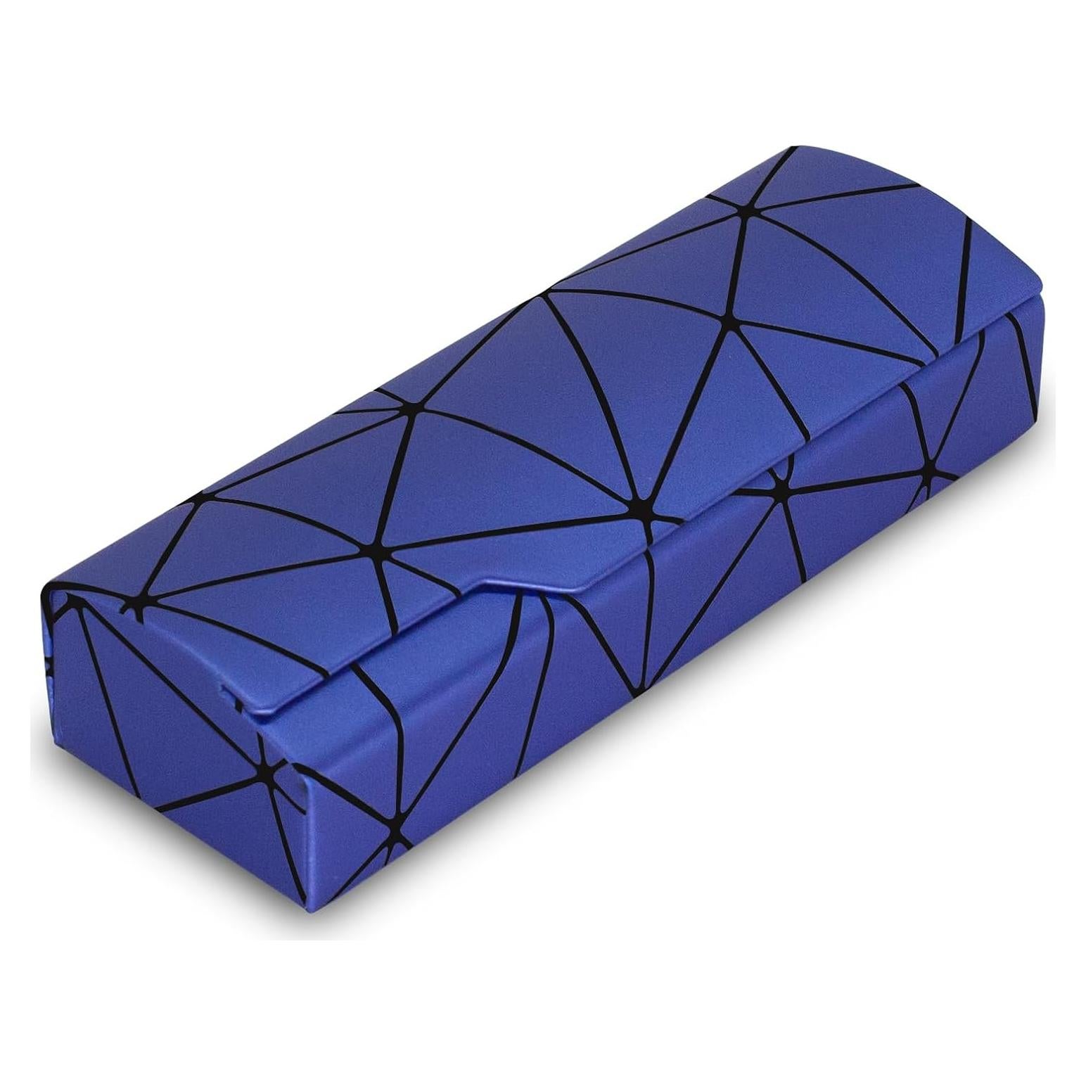 Estuche para Gafas Abwuulq Azul 16x5cm Duro y Ligero
