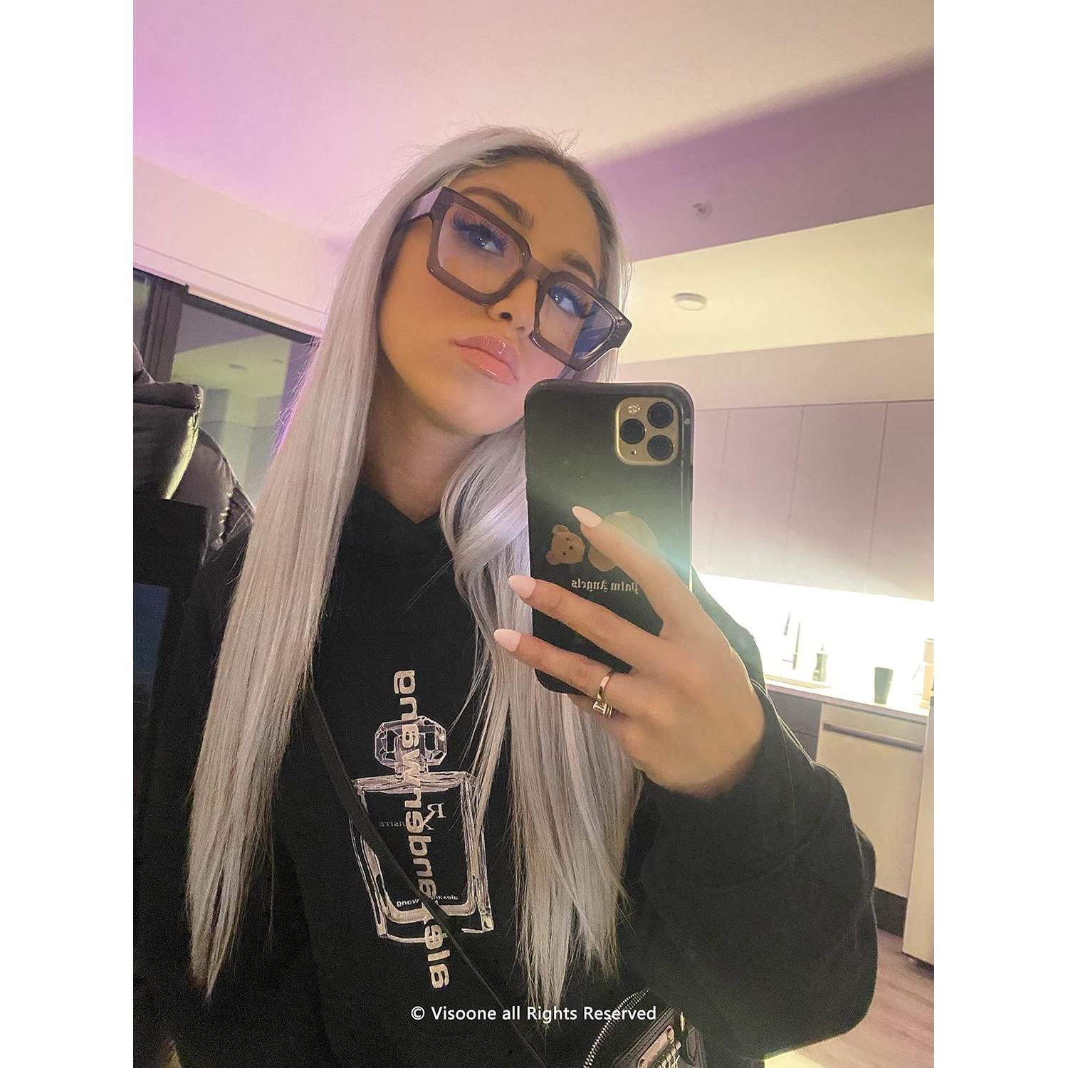 Gafas Bloqueo Luz Azul VISOONE TR90 Estilo Preppy Unisex