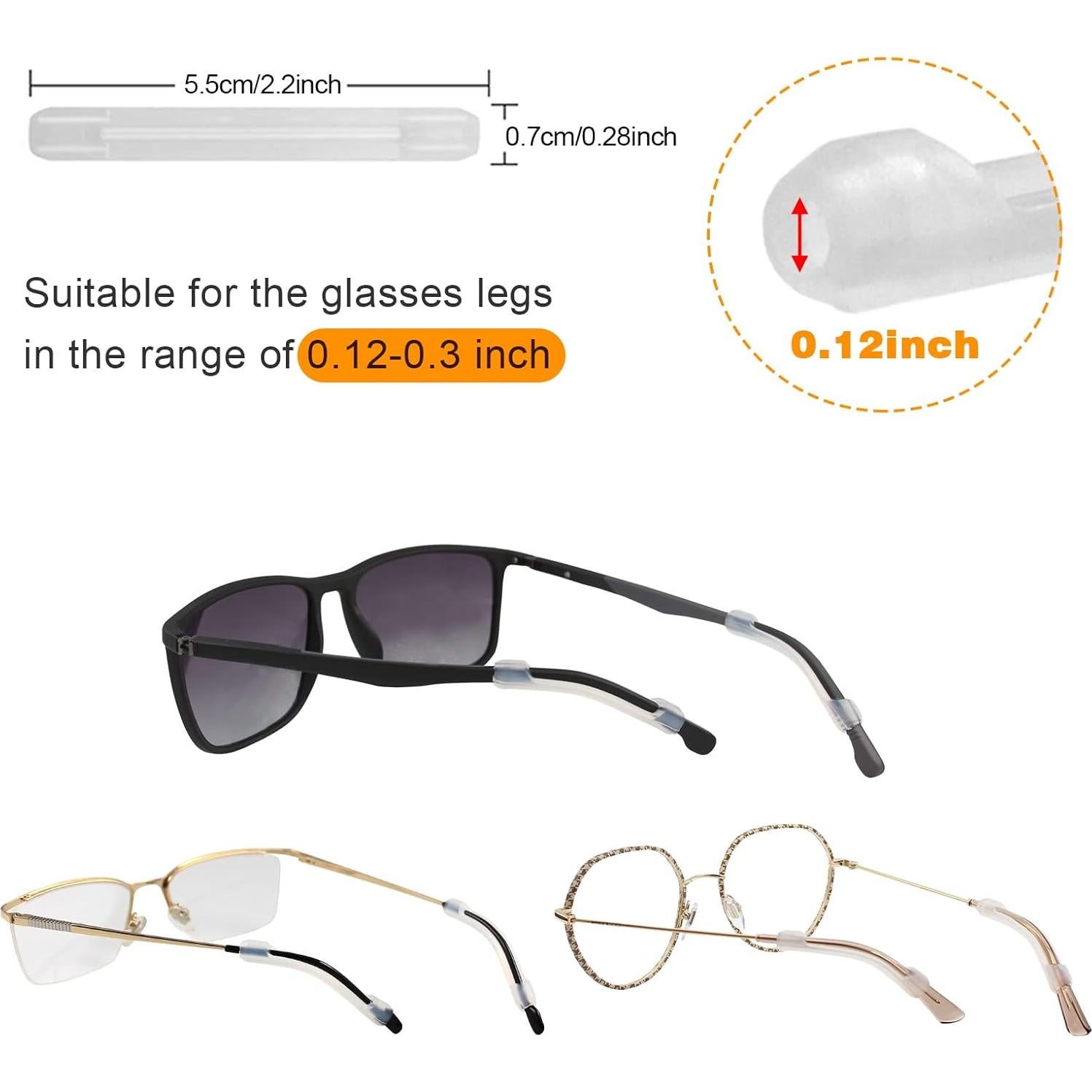 Retenedores de Gafas SMARTTOP de Silicona Antideslizante