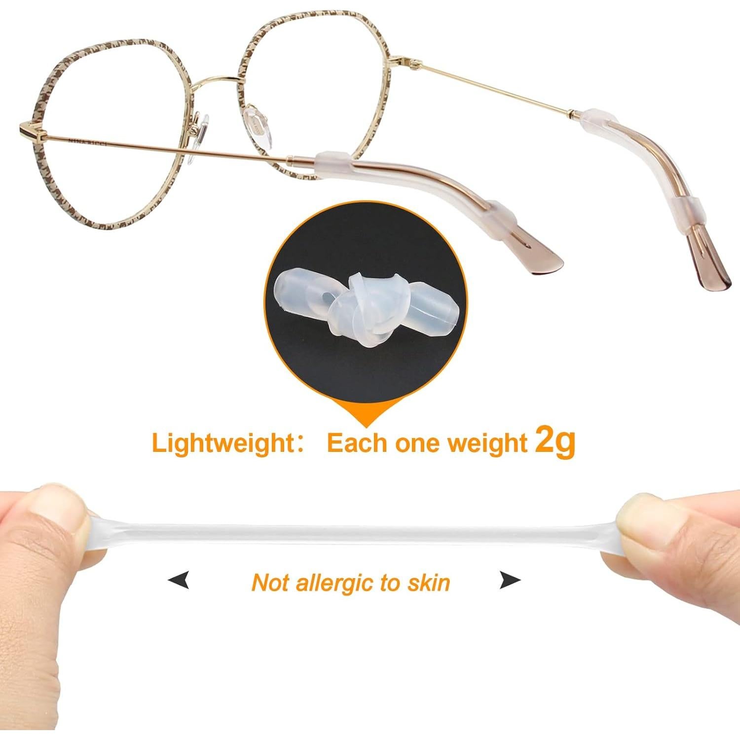 Retenedores de Gafas SMARTTOP de Silicona Antideslizante