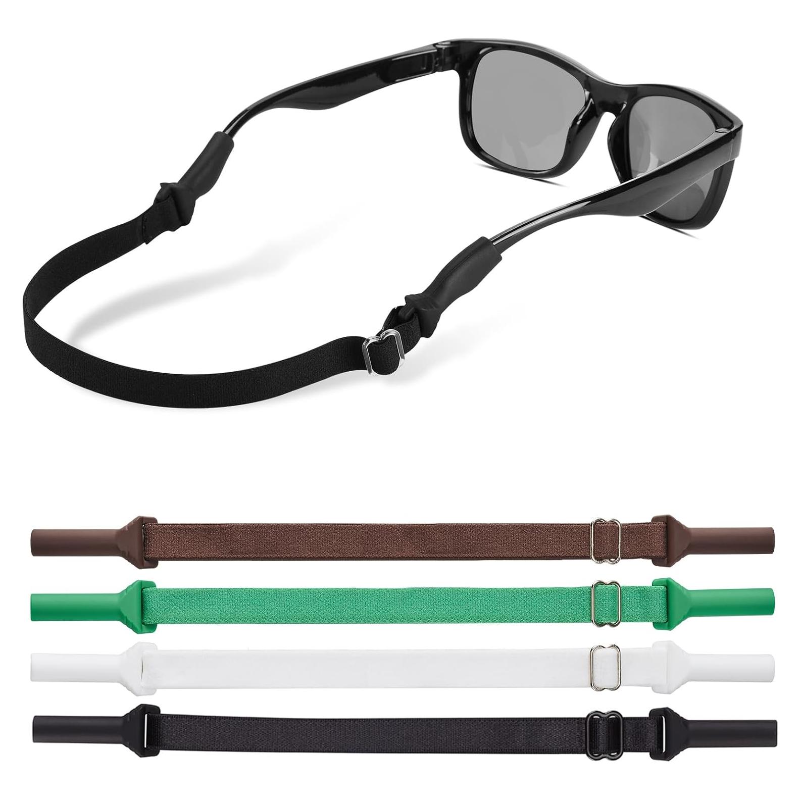 Correas para Gafas LVVFIT Niños 16.5-25.4 cm Ajustables 4 Piezas
