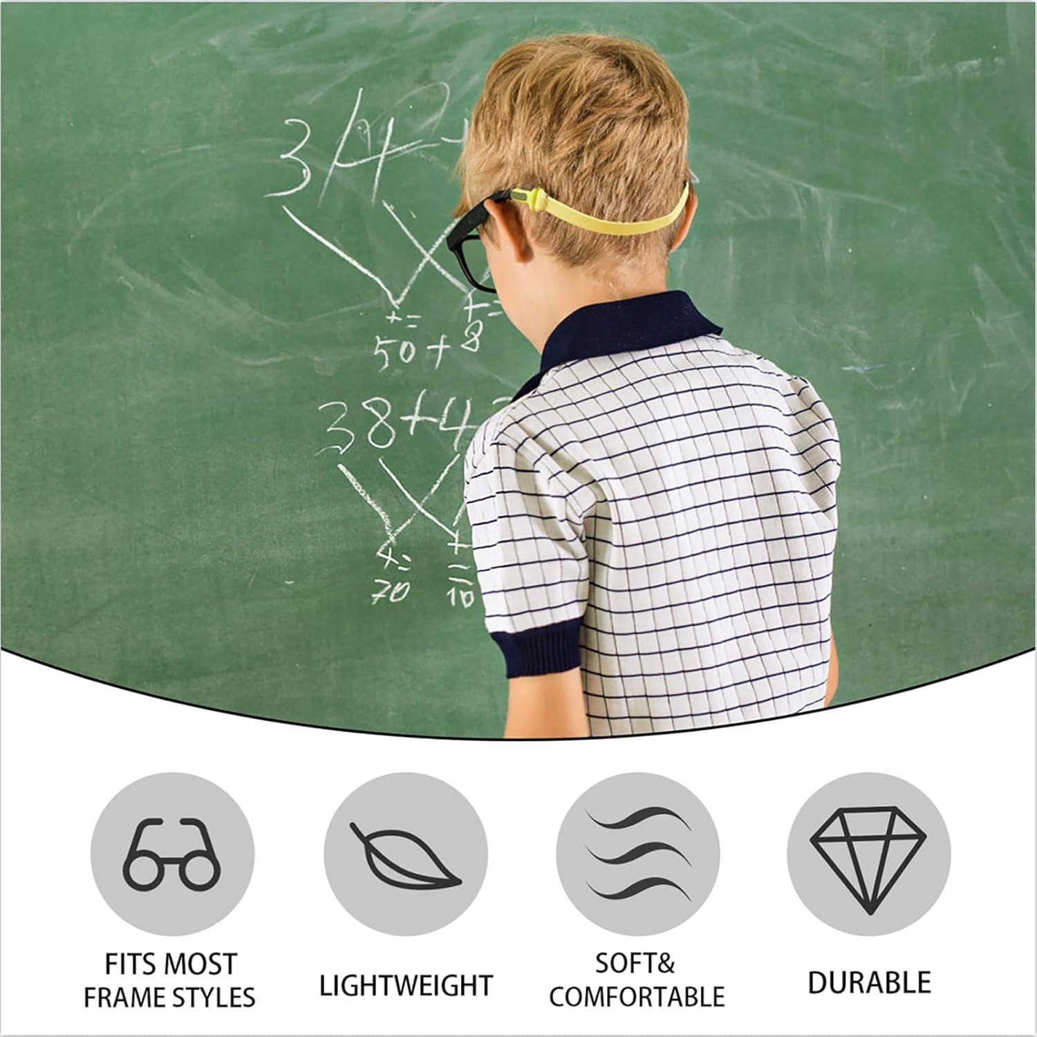 Correas para Gafas LVVFIT Niños 16.5-25.4 cm 4 Piezas Morado