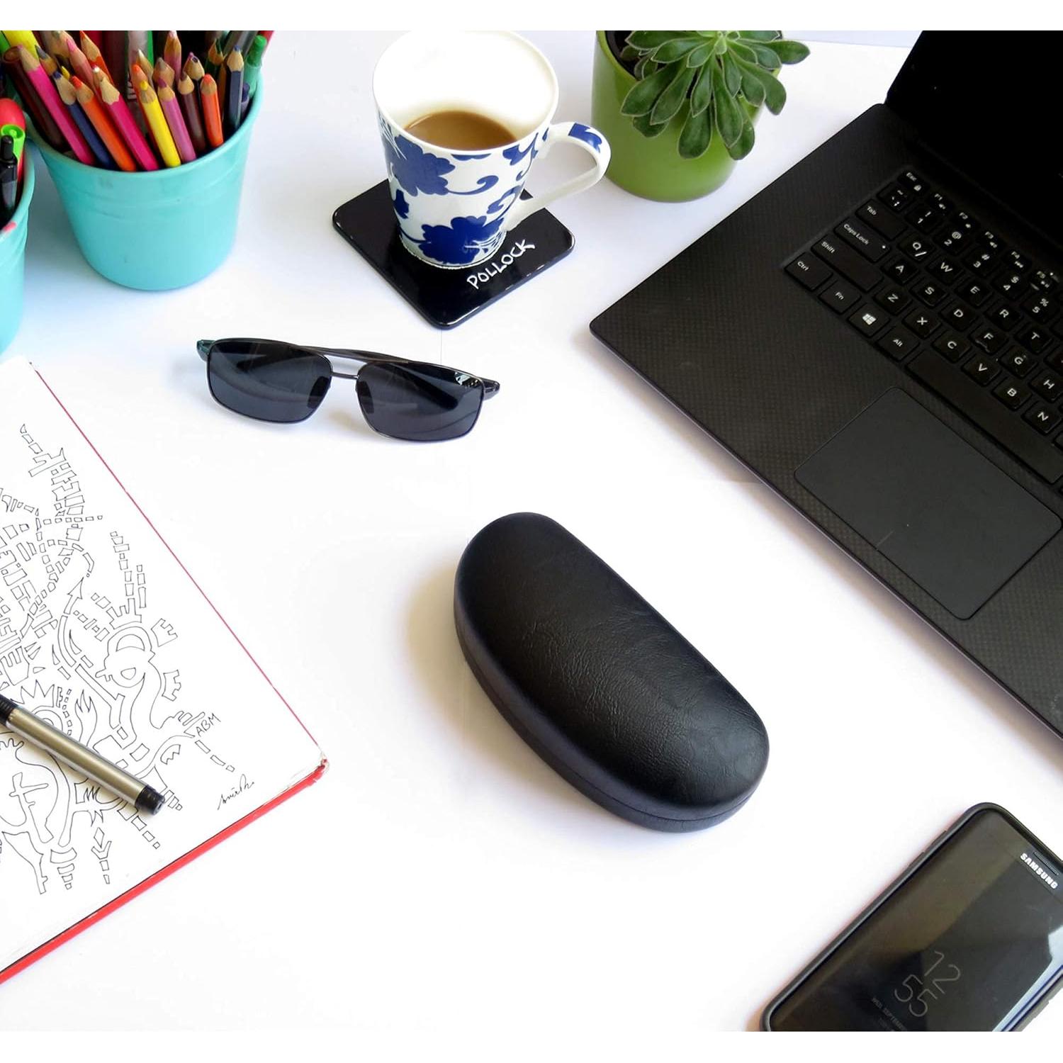 Estuche Duro para Gafas MiEstucheDeGafas Negro con Bolsa