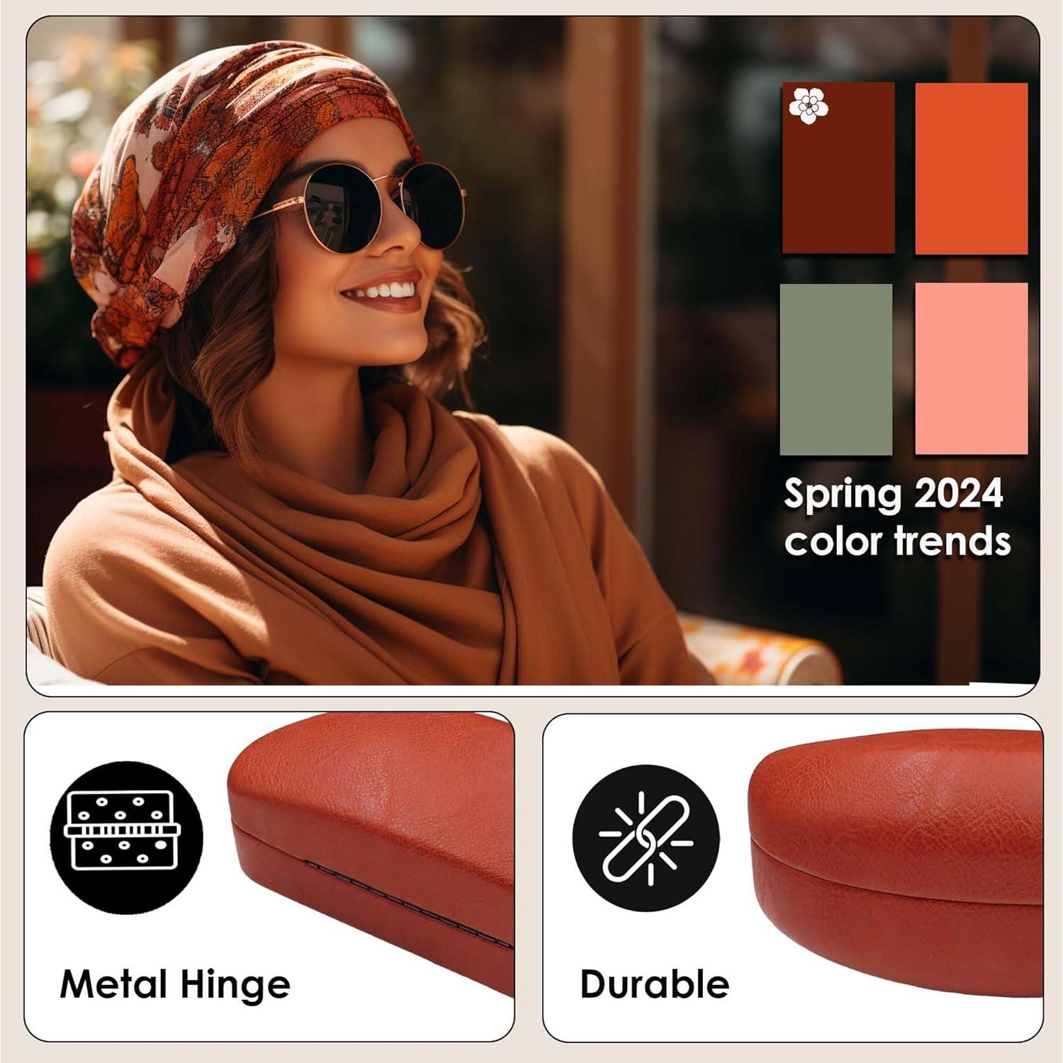 Estuche Duro para Gafas MiEstucheDeGafas Marrón 14,61 cm