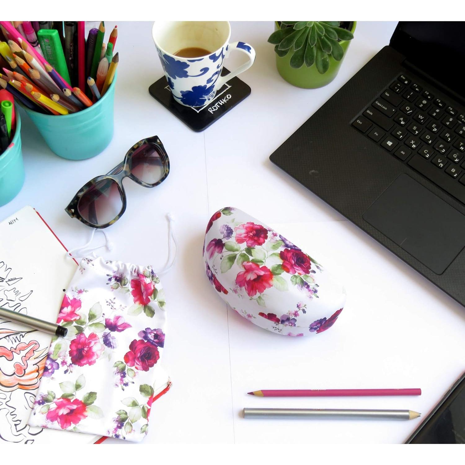 Estuche Duro para Gafas MiEstucheDeGafas Rosa Arándano