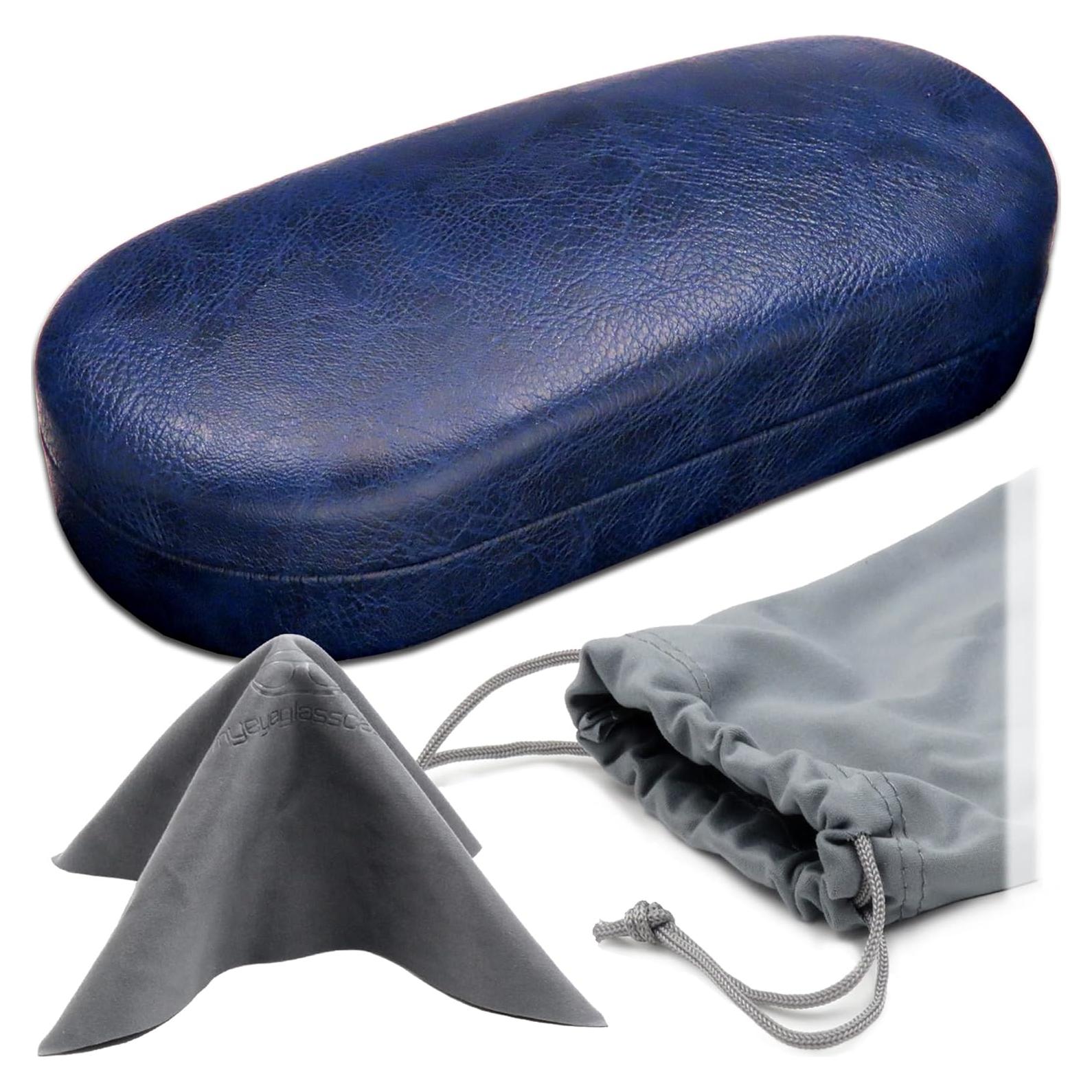 Estuche Duro para Gafas MiEstucheDeGafas Azul Marino