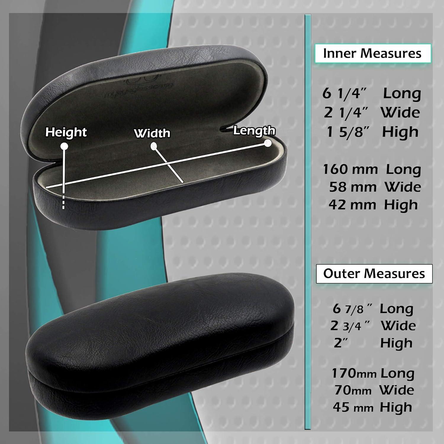 Estuche Duro para Gafas MiEstucheDeGafas Azul Marino