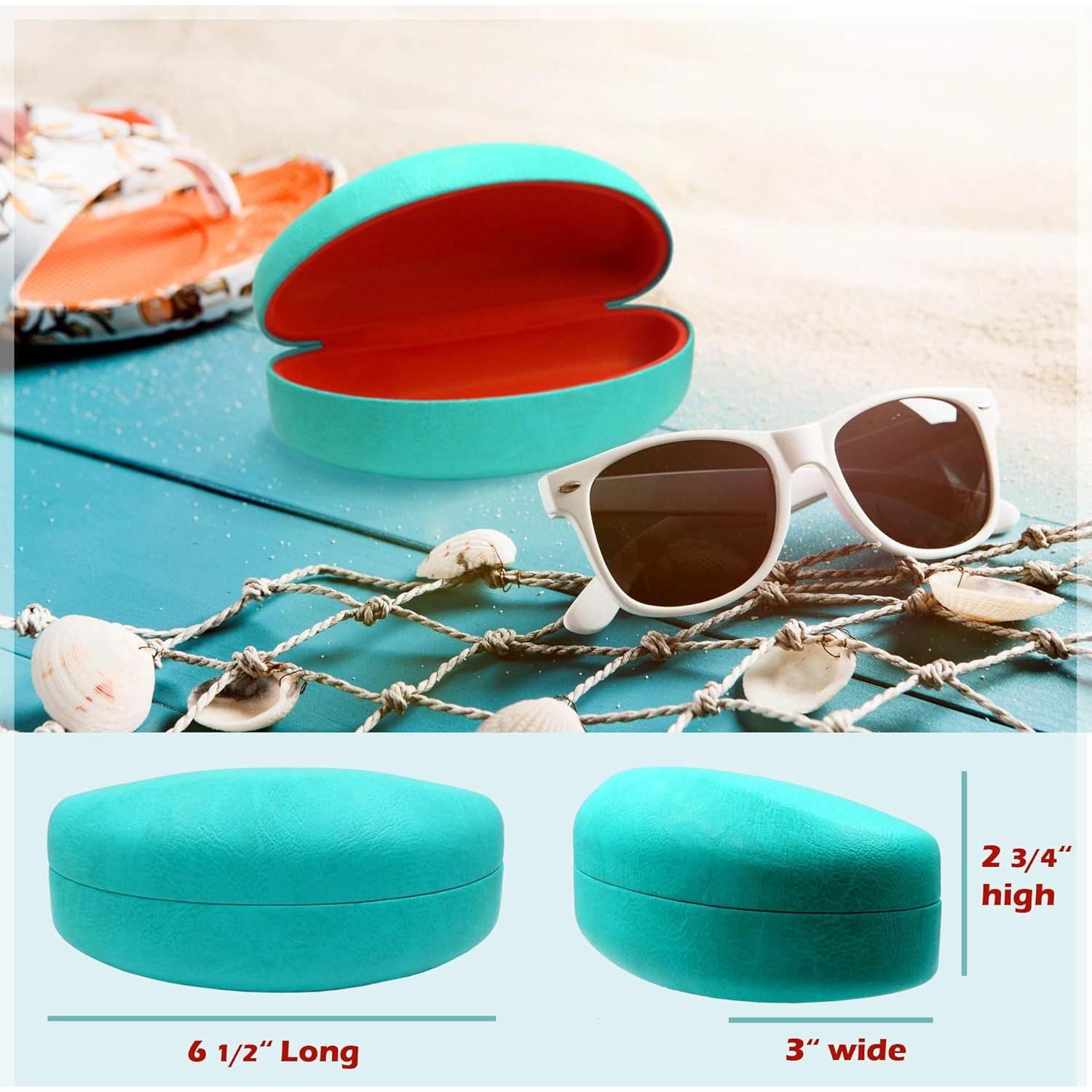 Estuche Duro para Gafas MiEstucheDeGafas Verde Azulado