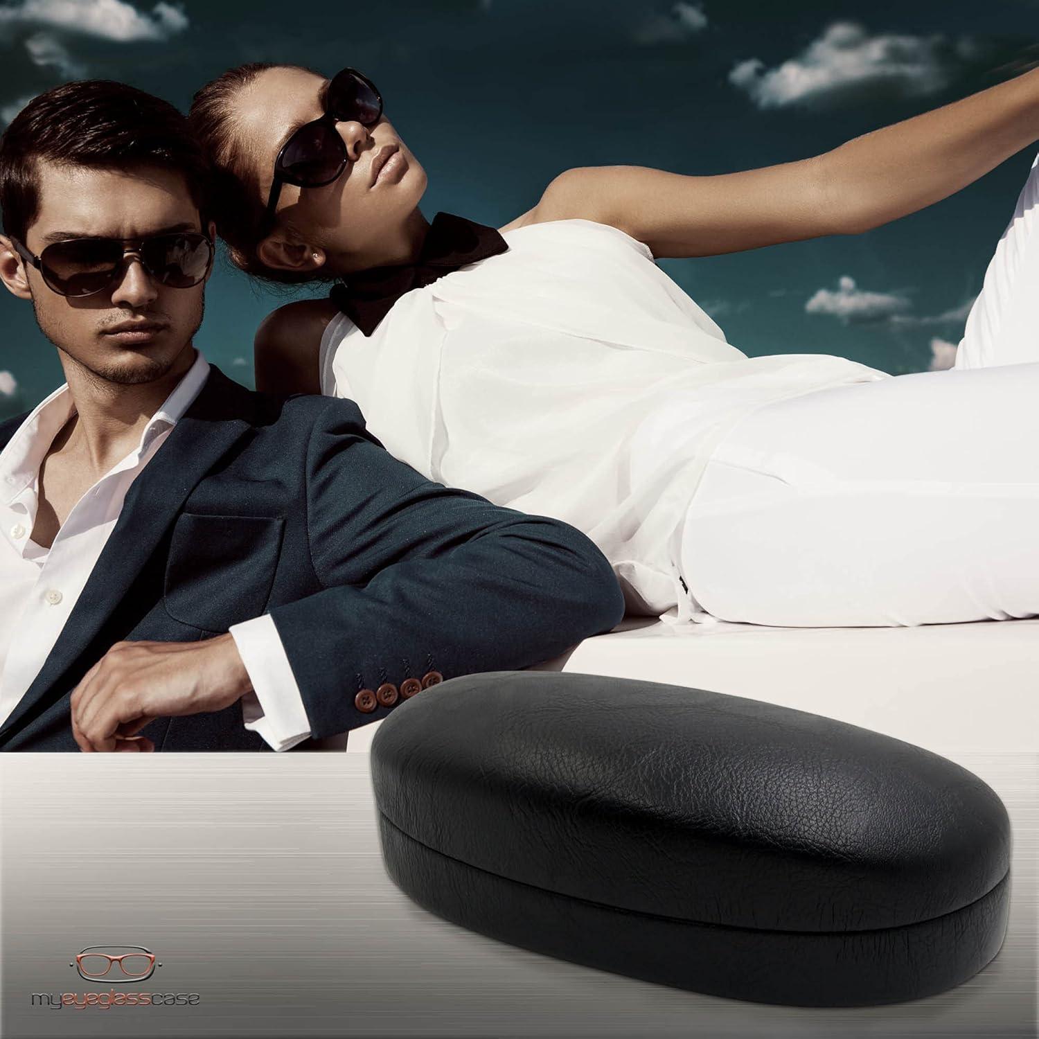 Estuche Duro para Gafas MiEstucheDeGafas Negro con Bolsa