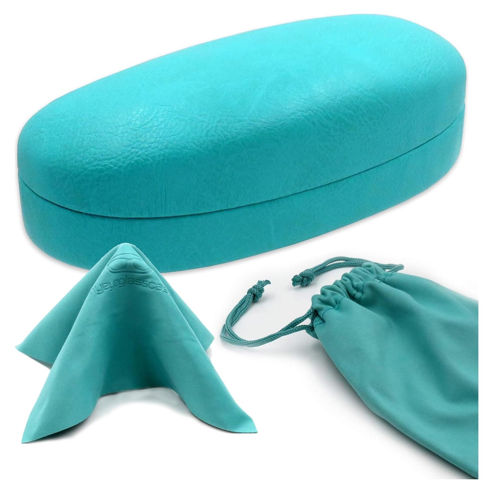 Estuche Duro para Gafas MiEstucheDeGafas Teal Mediano