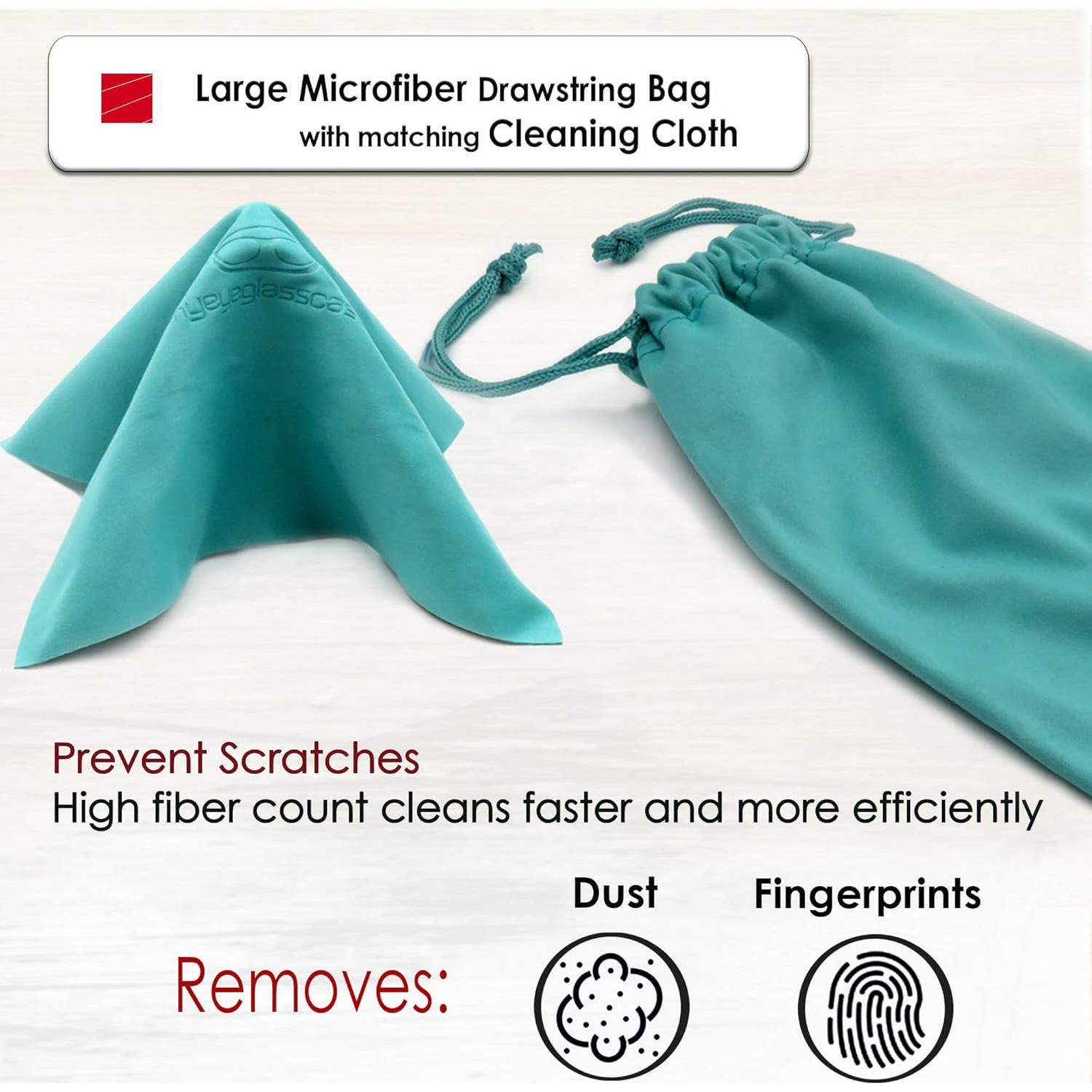 Estuche Duro para Gafas MiEstucheDeGafas Teal Mediano