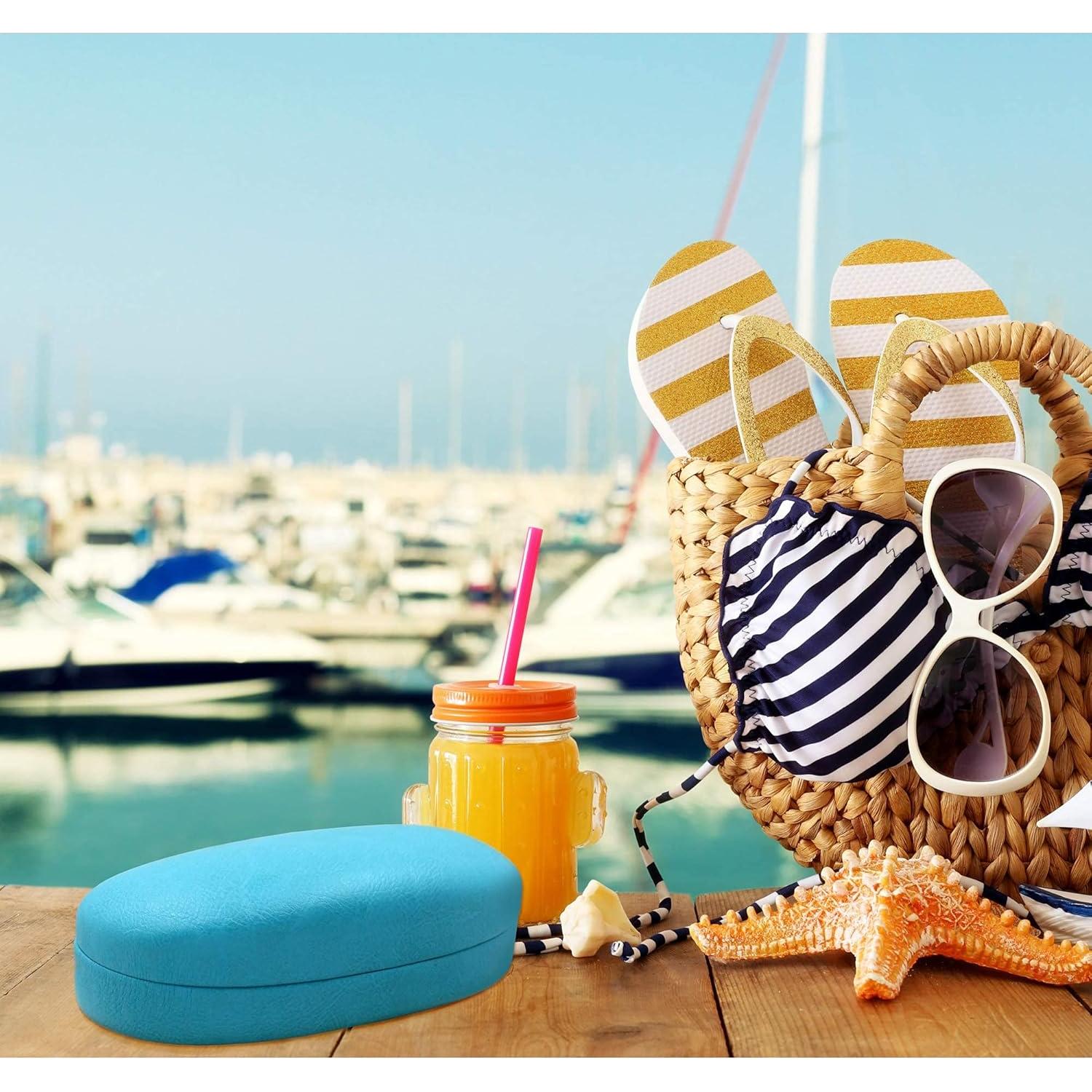 Estuche Duro para Gafas MiEstucheDeGafas Teal Mediano