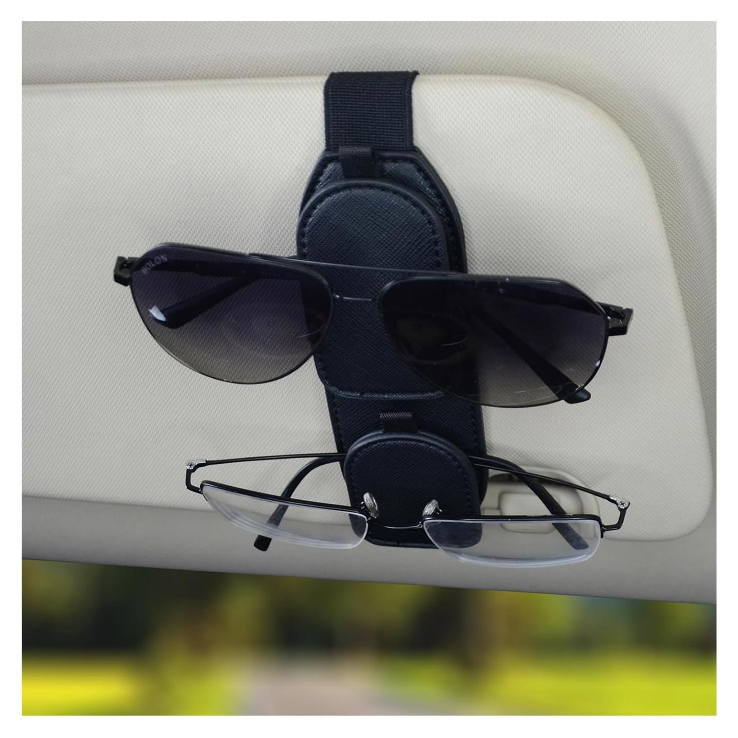 Soporte de Gafas de Sol ACIOOCO Magnético para Coche Negro