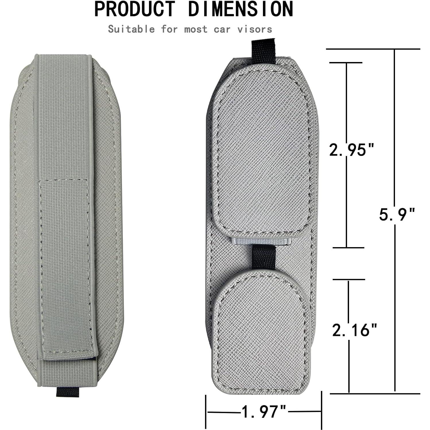 Soporte Magnético para Gafas de Sol ACIOOCO Gris