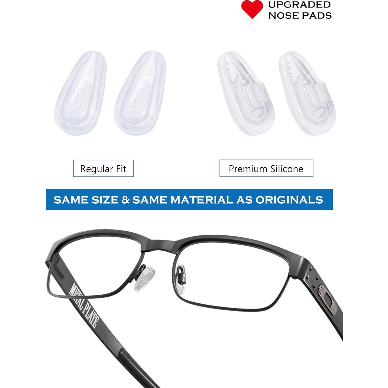 Almohadillas Nasales de Reemplazo Oakley Socket 5.5 y 5.0