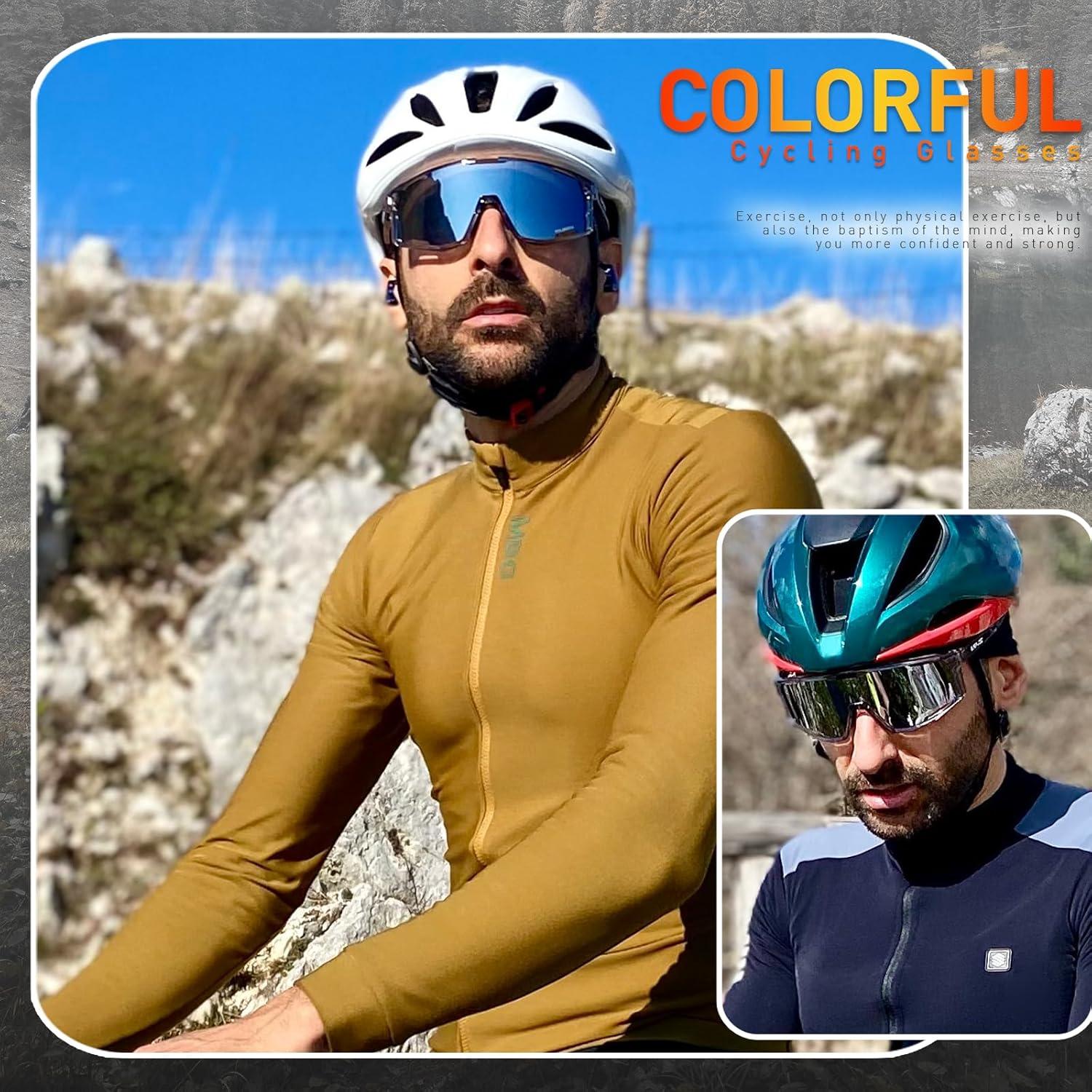 Gafas de sol KAPVOE polarizadas UV400 para ciclismo y deportes