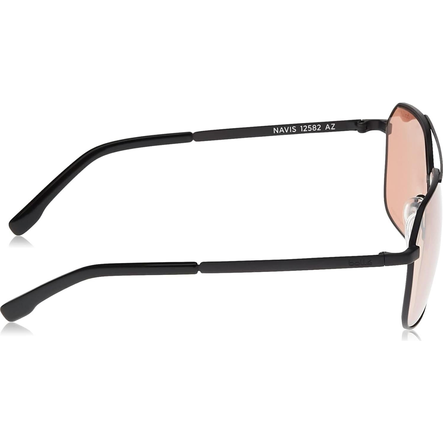 Gafas de Sol Bolle Wayfarers King Mate Gris Grande Unisex