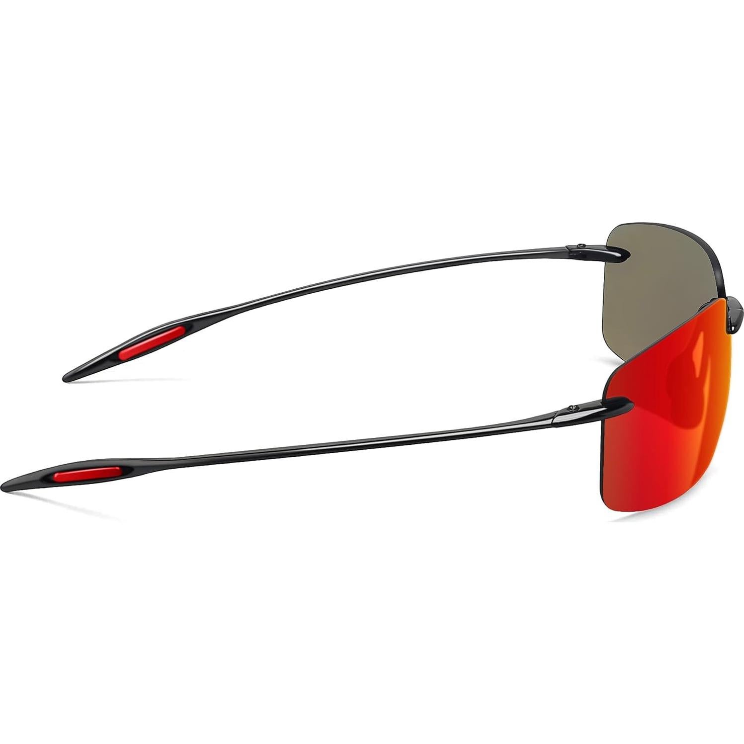 Gafas de sol JULI MJ8009 polarizadas unisex rojas