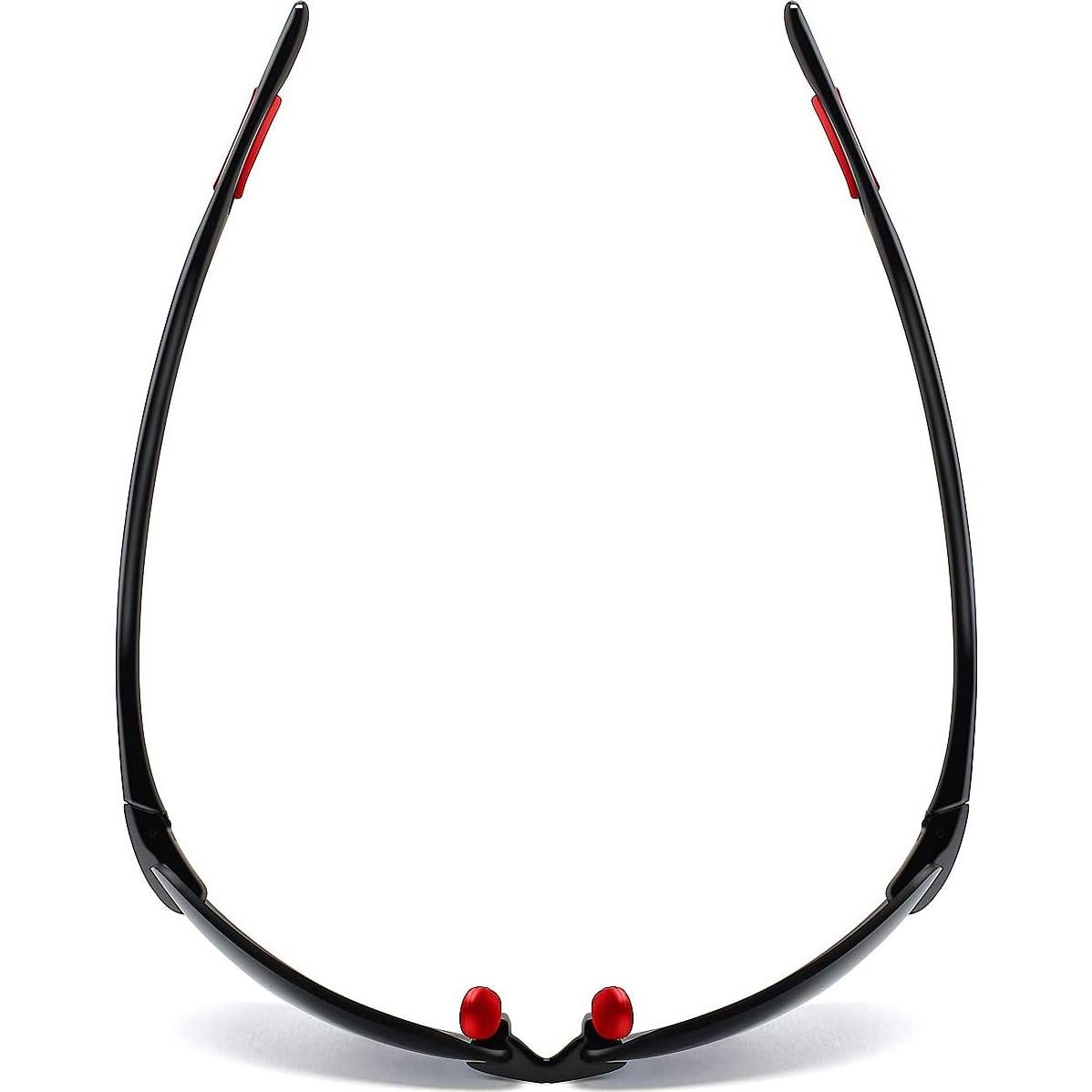 Gafas de sol JULI MJ8009 polarizadas unisex rojas